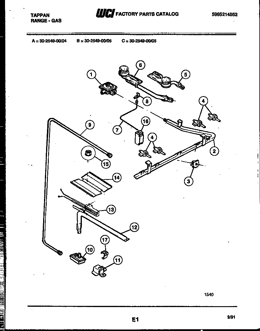 06 - BURNER, MANIFOLD AND GAS CONTROL