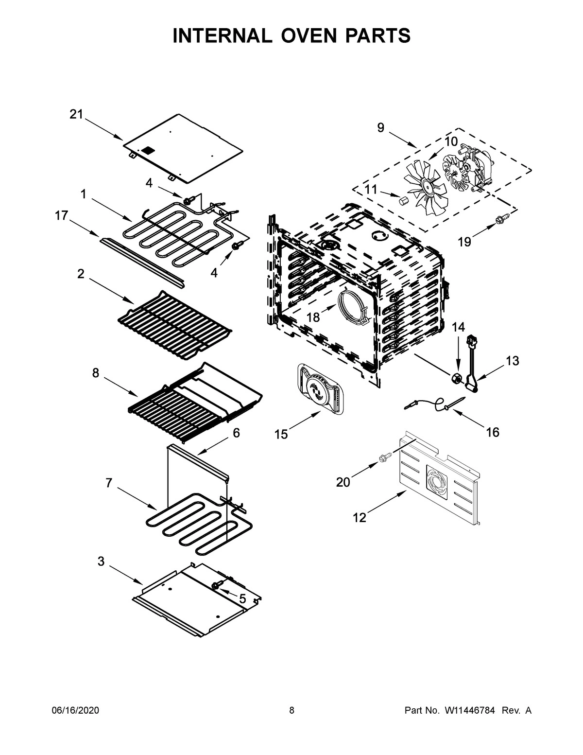 05 - INTERNAL OVEN PARTS