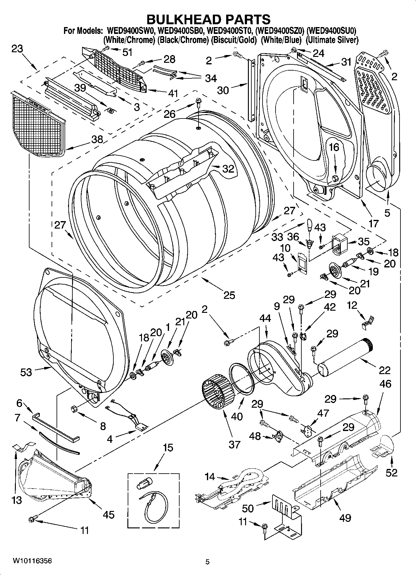 03 - BULKHEAD PARTS