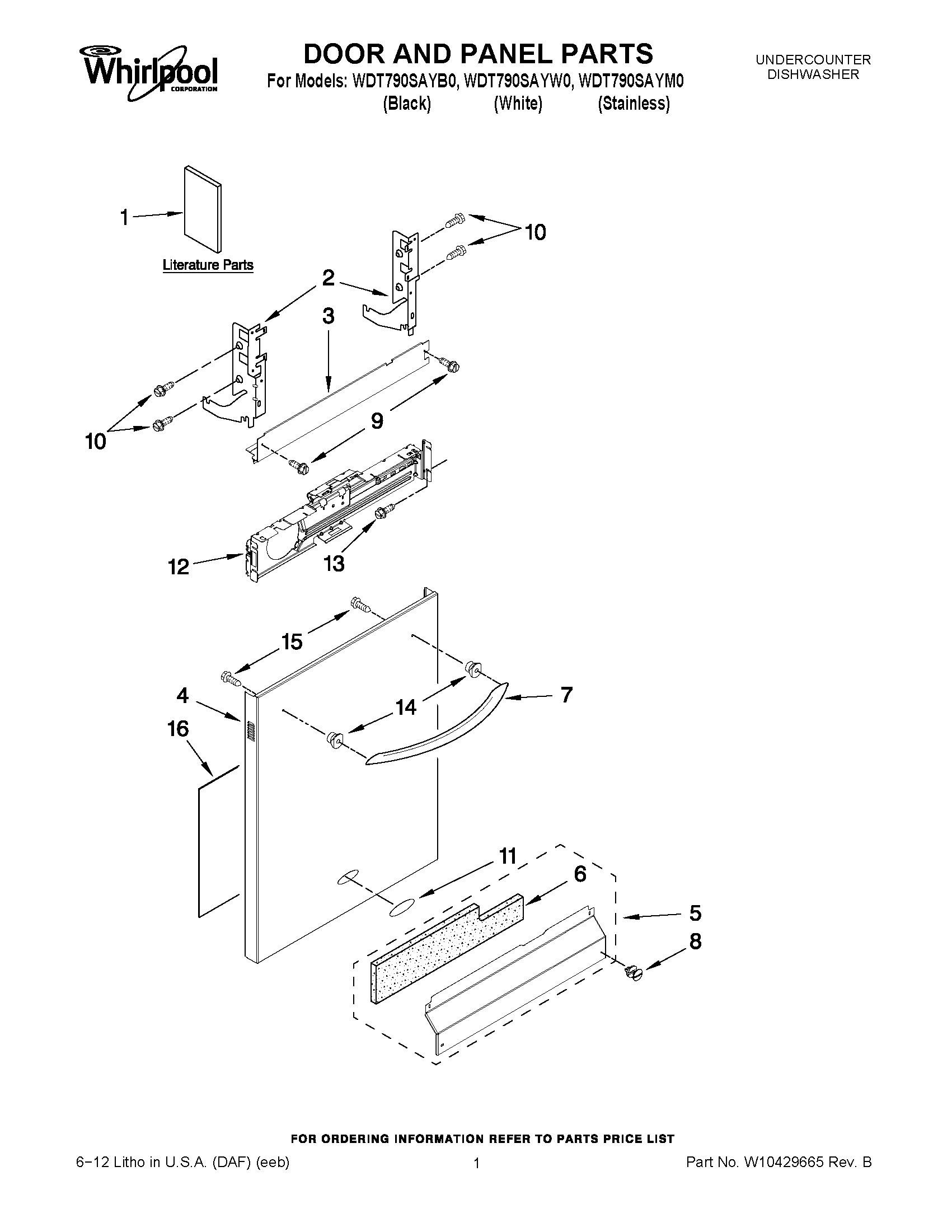 01 - DOOR AND PANEL PARTS