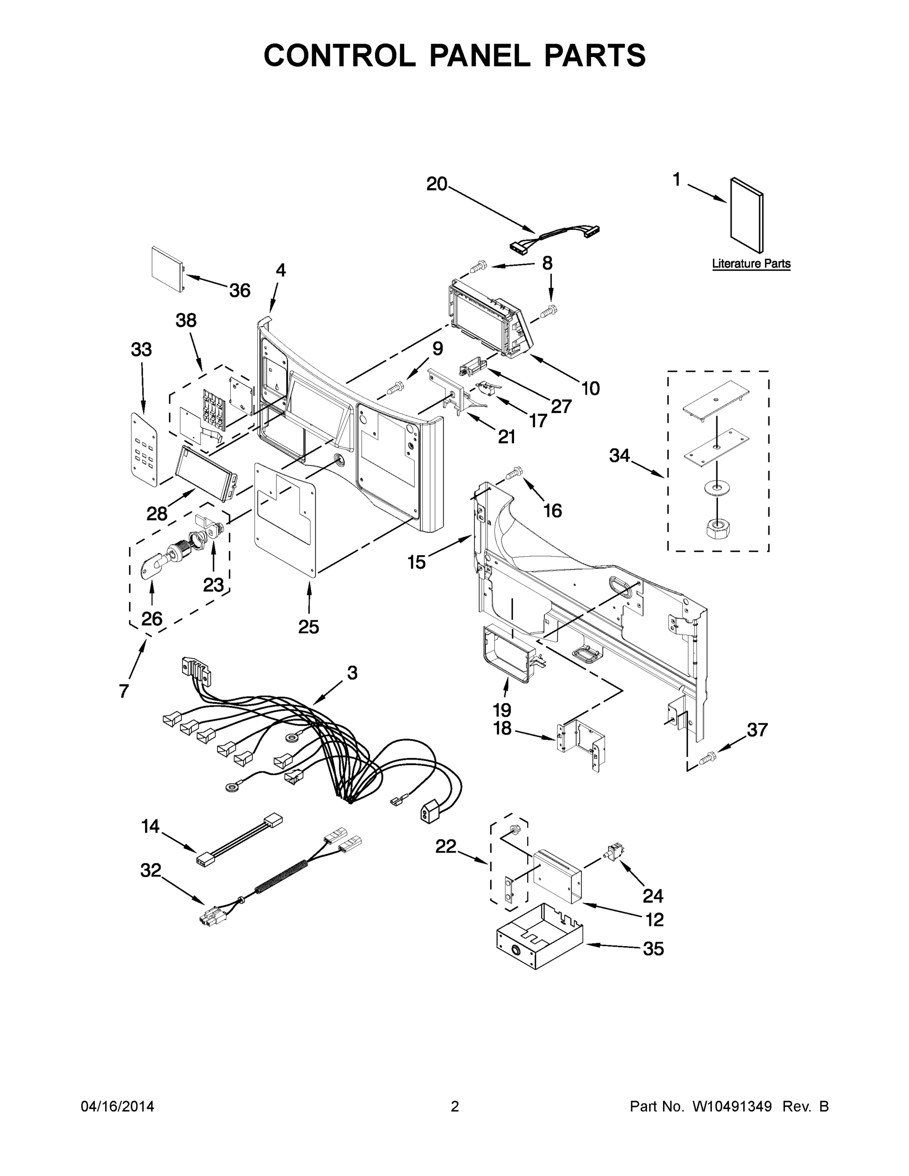 02 - CONTROL PANEL PARTS