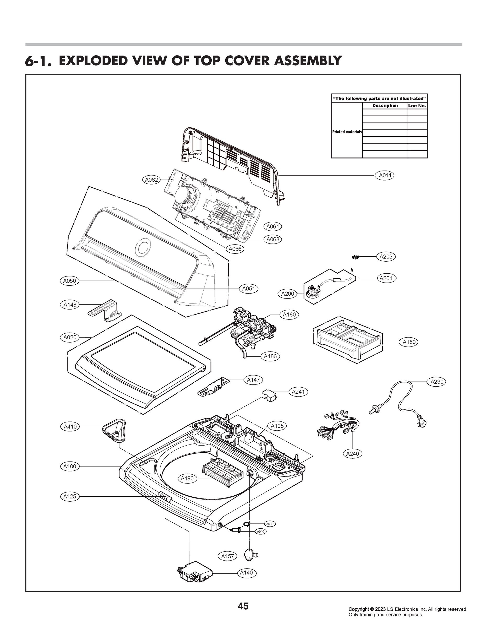 TOP COVER ASSEMBLY