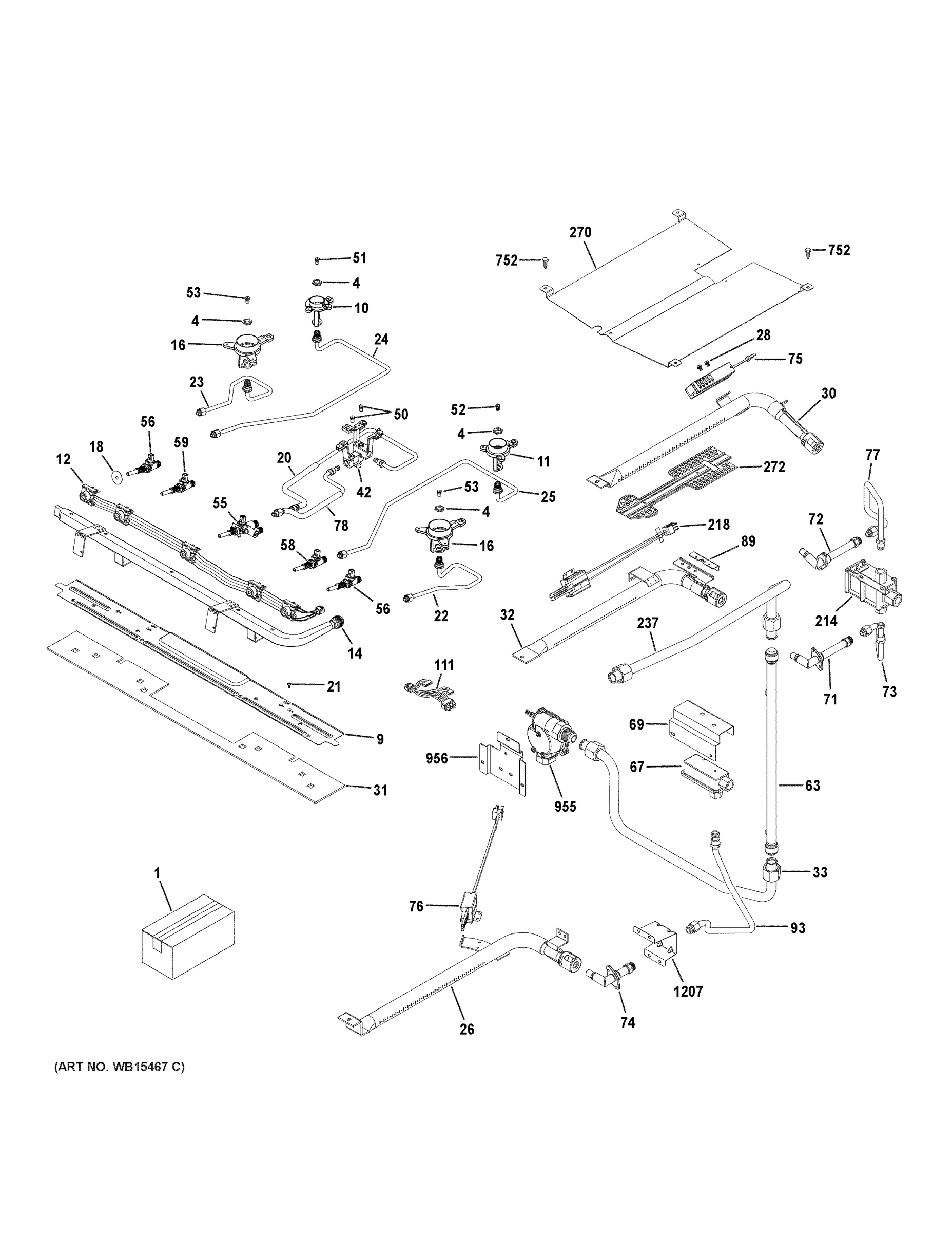 GAS & BURNER PARTS