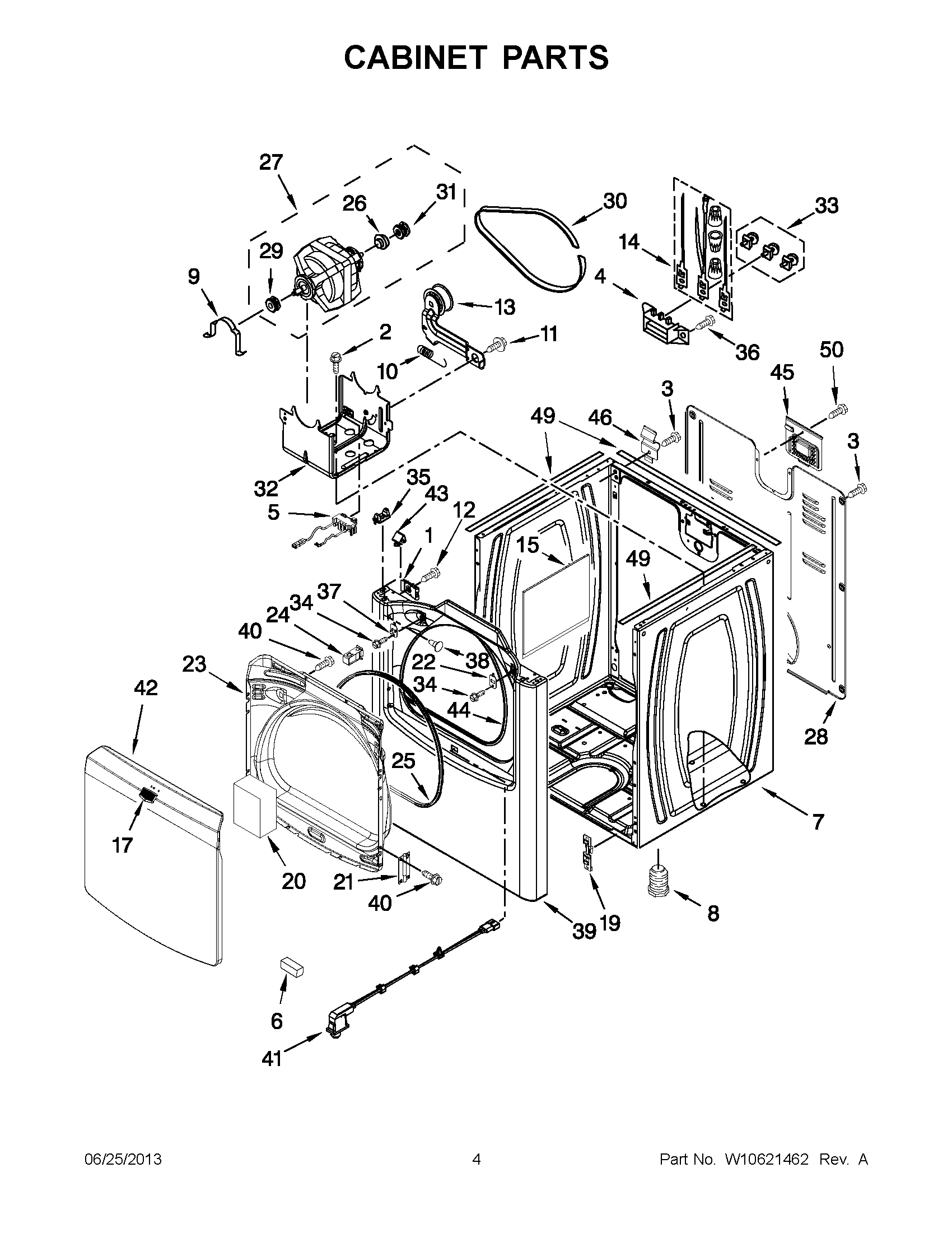 02 - CABINET PARTS