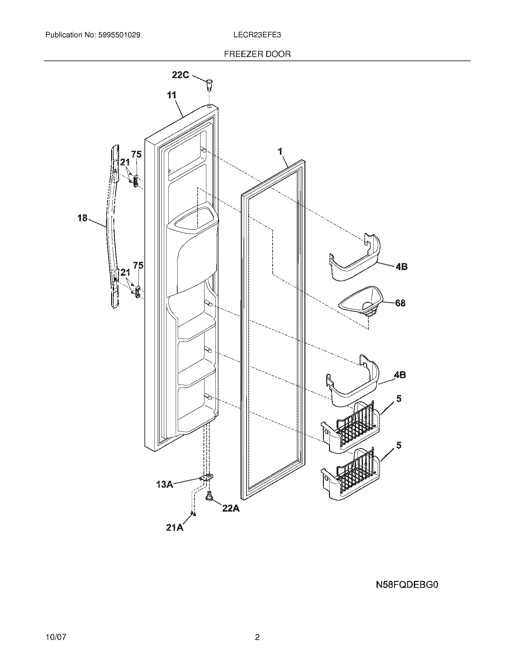 03 - FREEZER DOOR