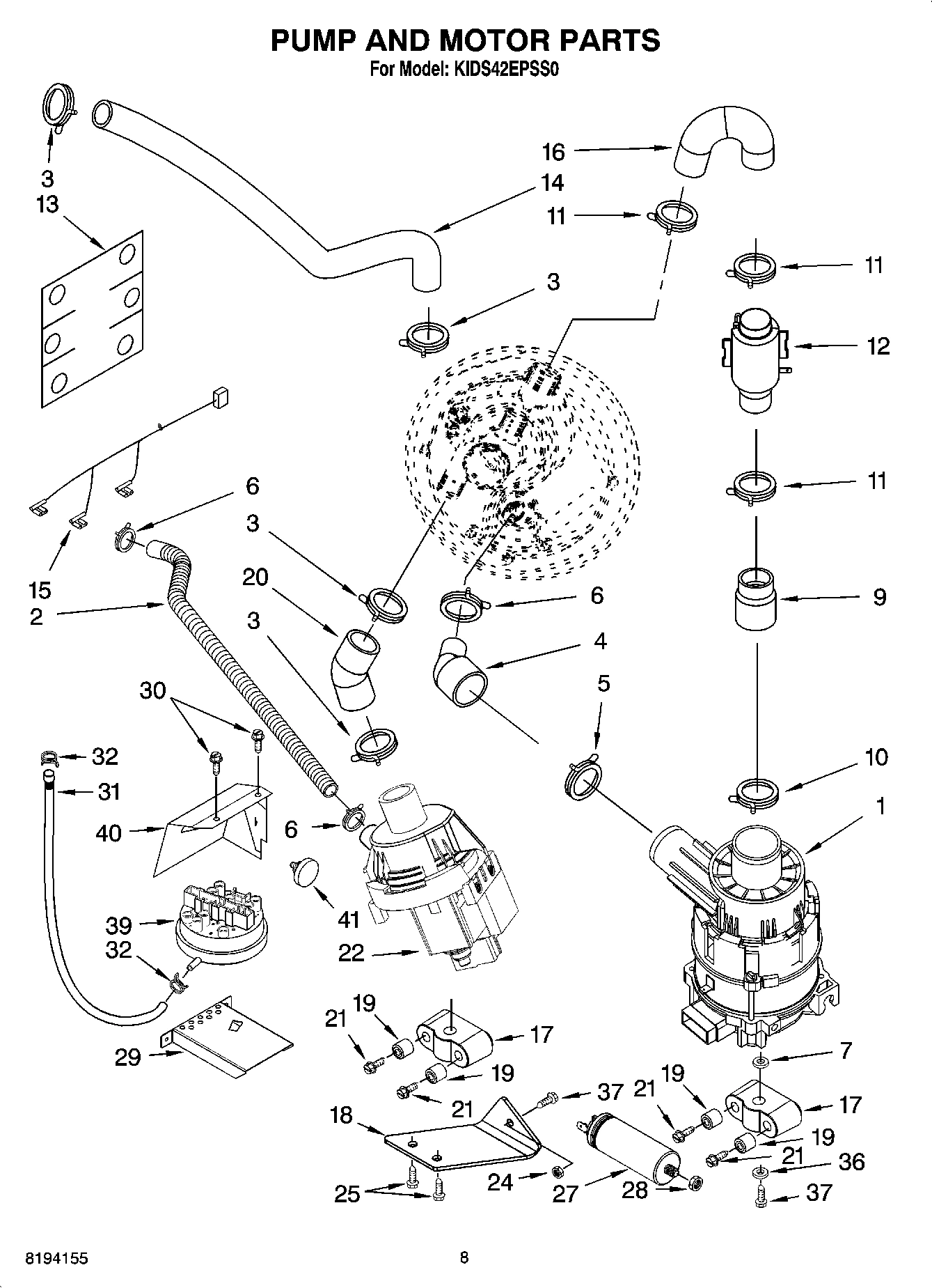 05 - PUMP AND MOTOR PARTS