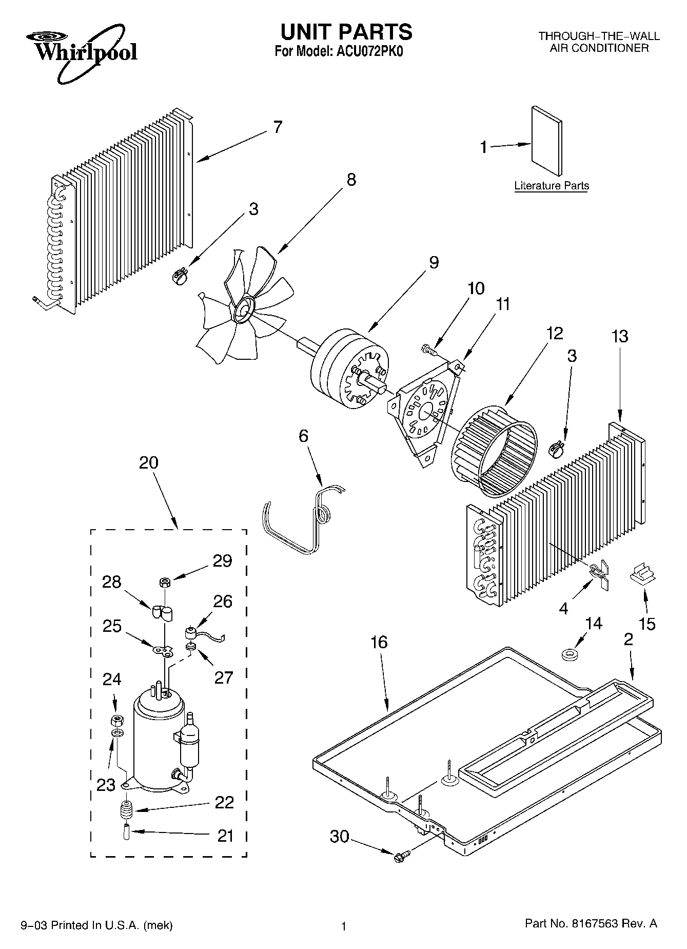 01 - UNIT PARTS