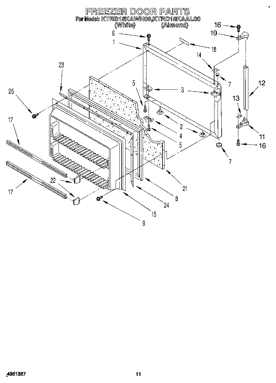 07 - FREEZER DOOR