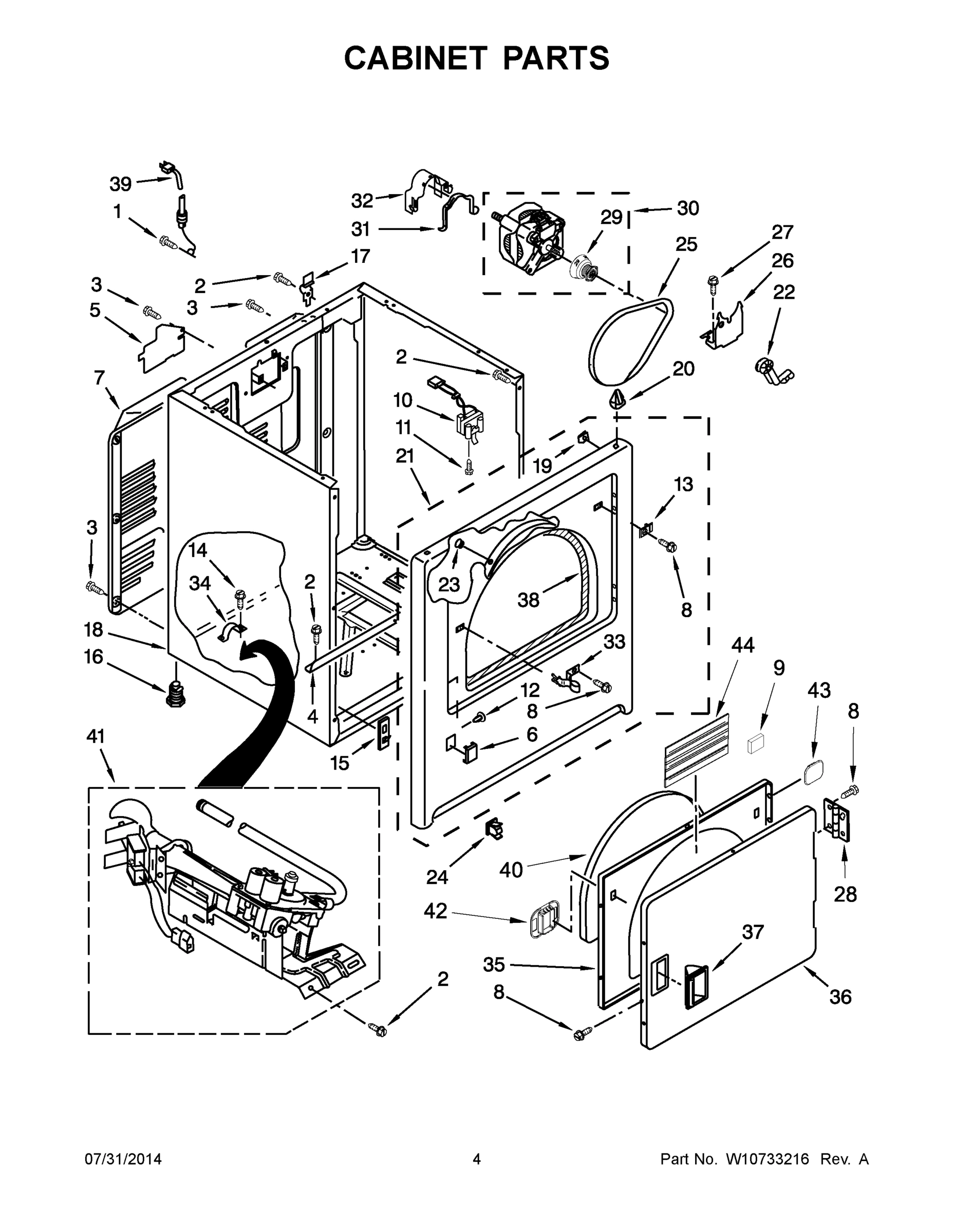 03 - CABINET PARTS