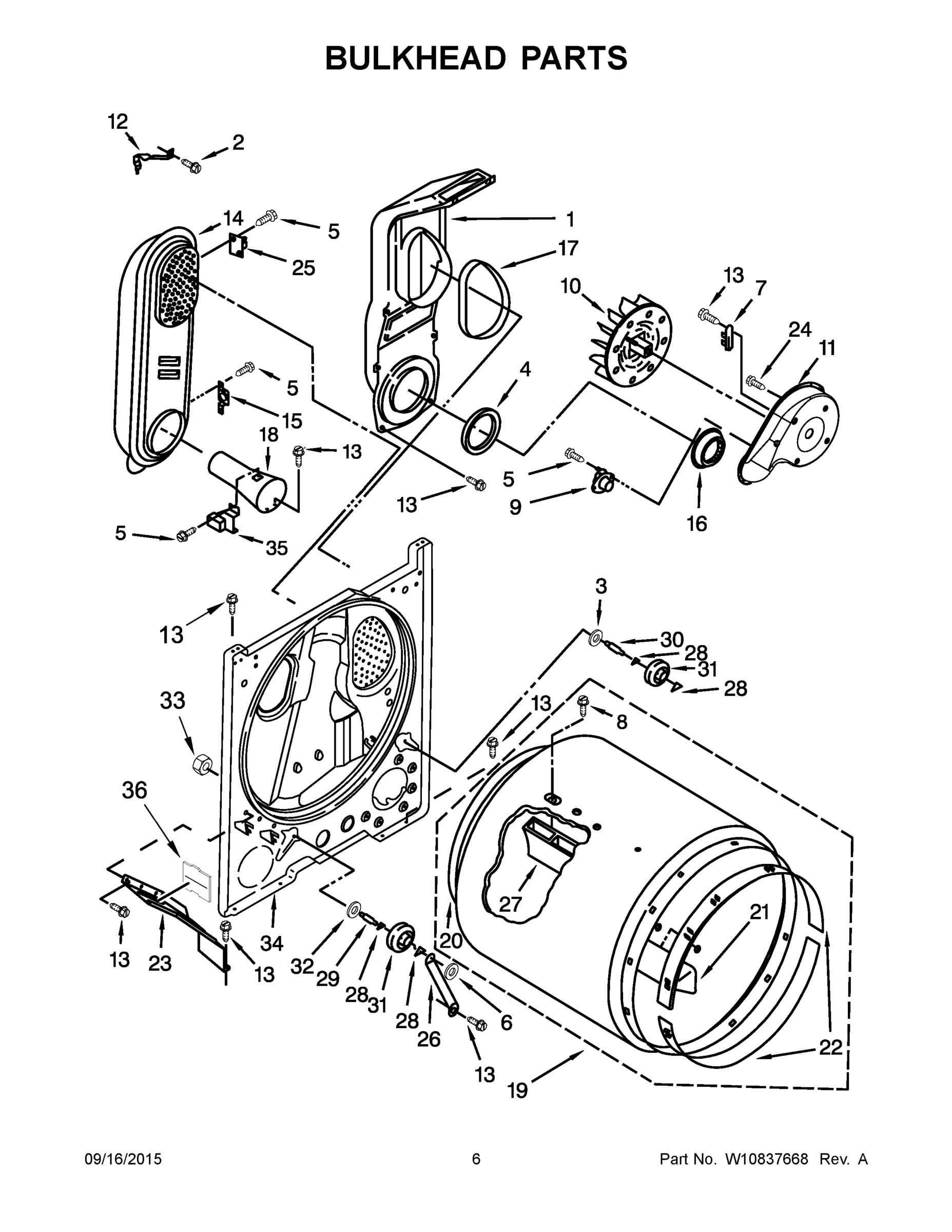 04 - BULKHEAD PARTS