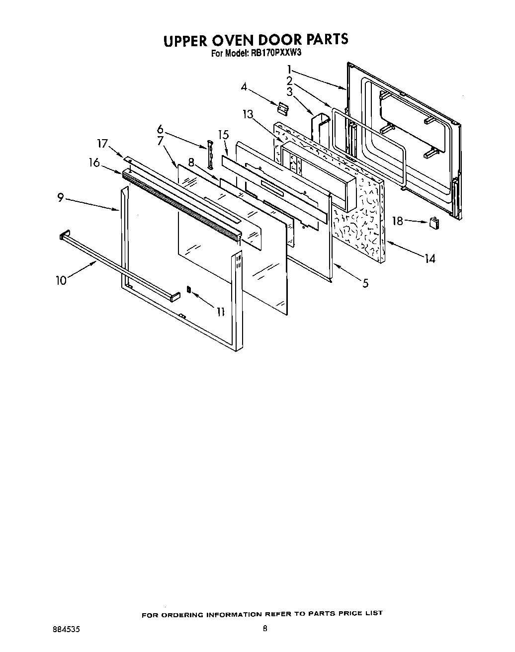 05 - UPPER OVEN DOOR