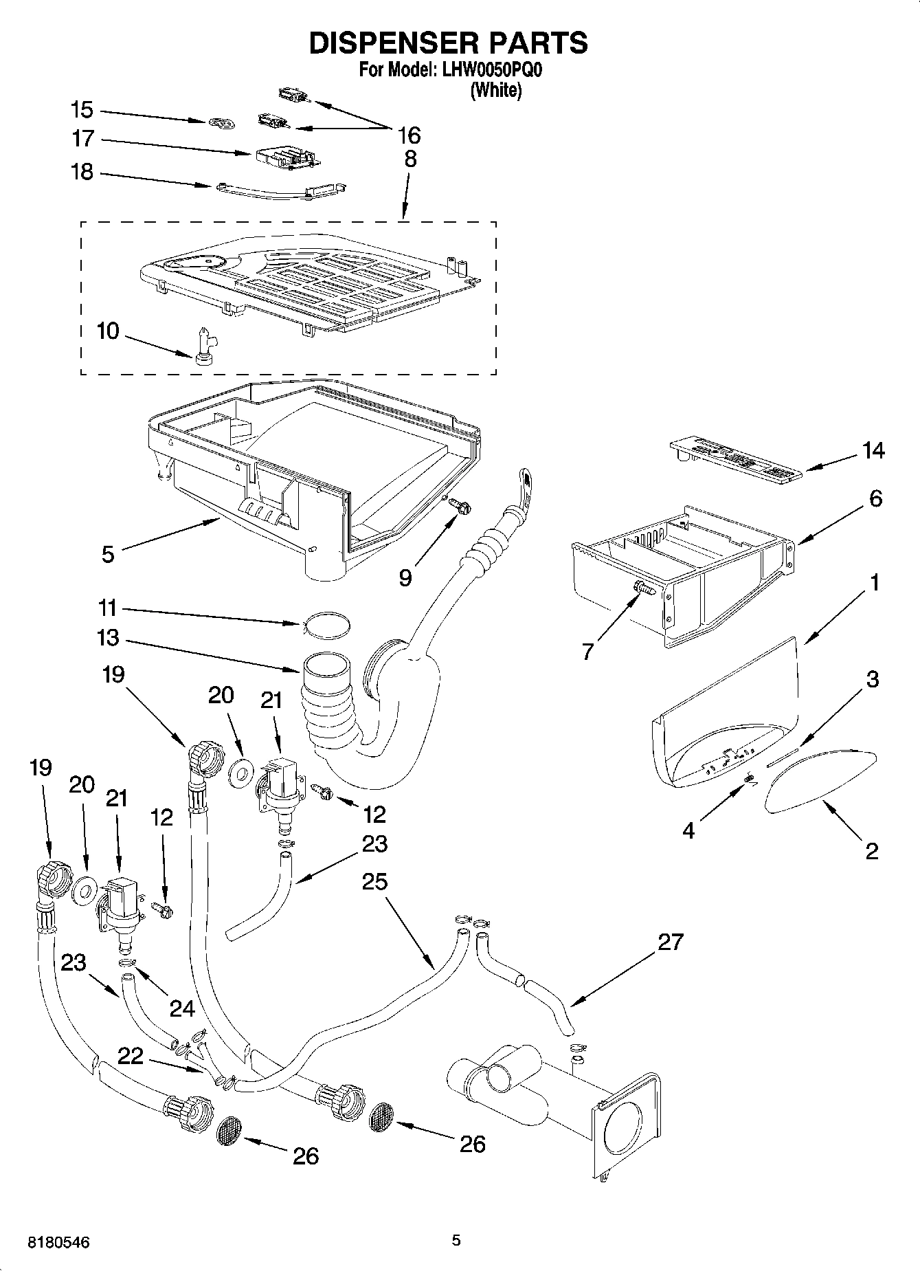 04 - DISPENSER PARTS