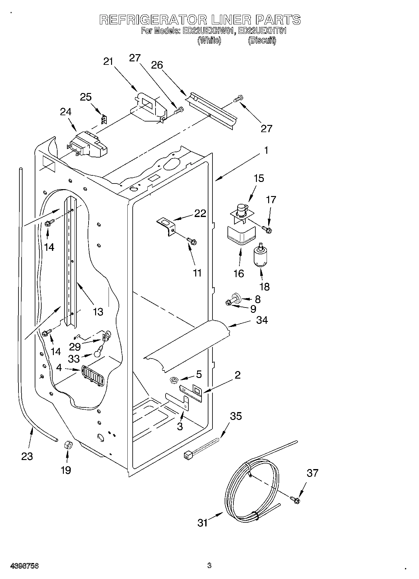 02 - REFRIGERATOR LINER