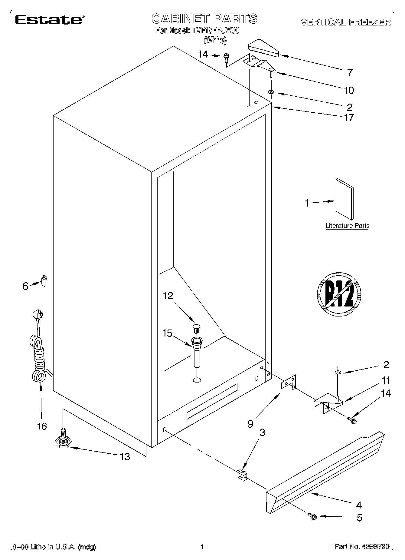 01 - CABINET, LITERATURE