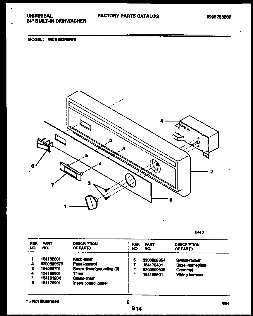 02 - CONSOLE AND CONTROL PARTS