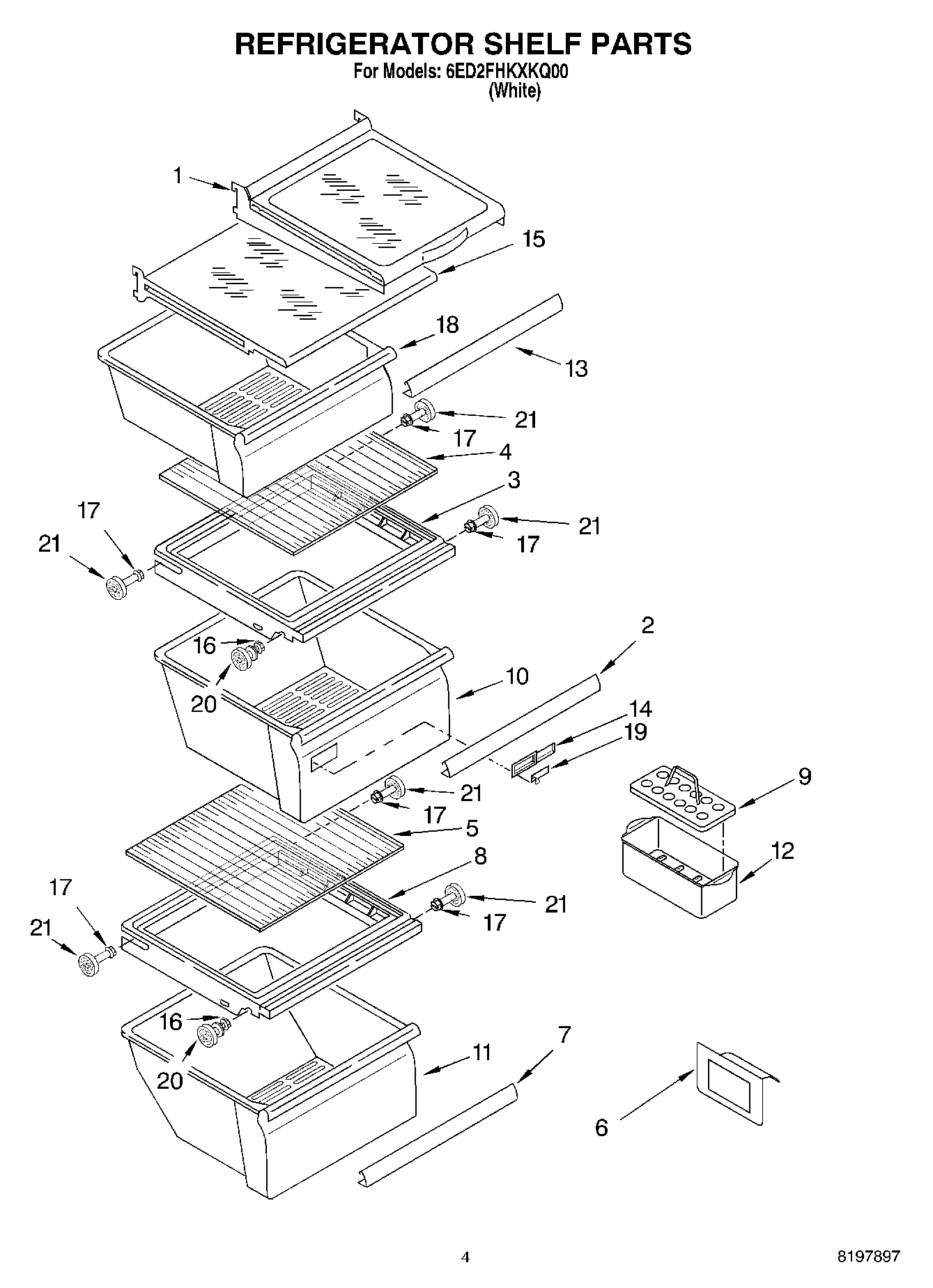 03 - REFRIGERATOR SHELF