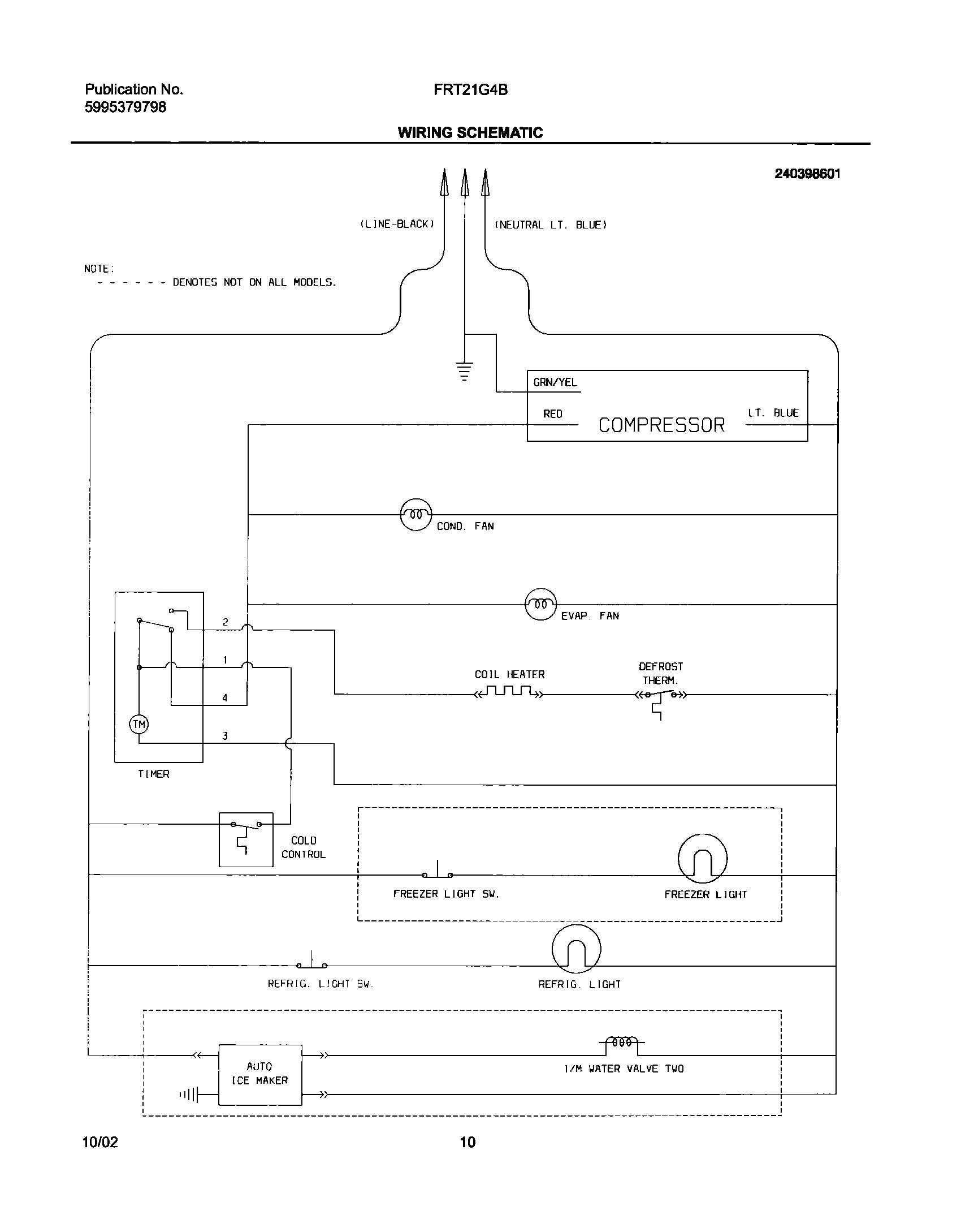 10 - WIRING SCHEMATIC