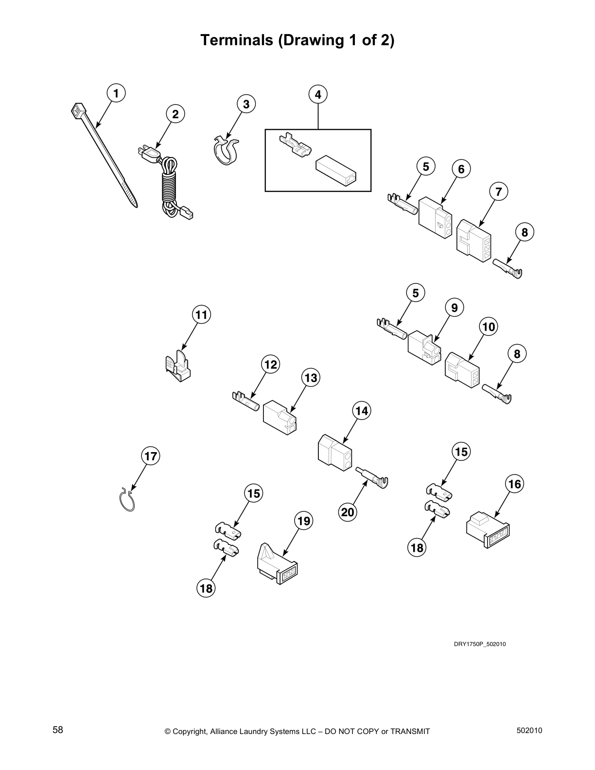 Terminals (Drawing 1 of 2)