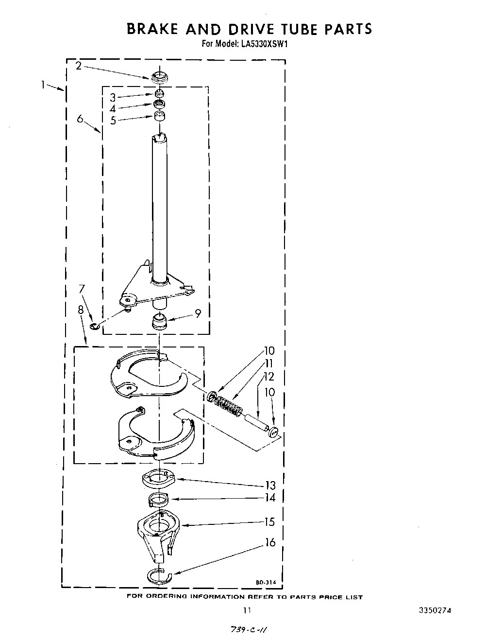 09 - BRAKE AND DRIVE TUBE