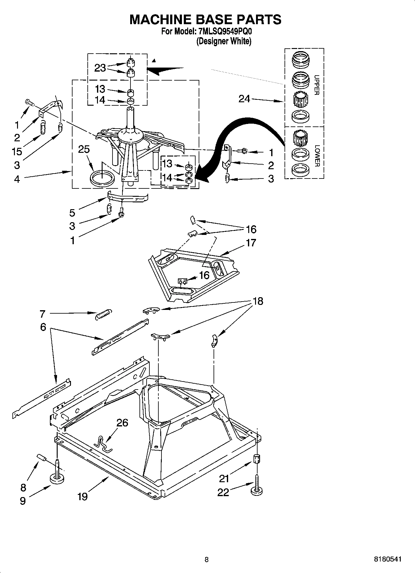 05 - MACHINE BASE PARTS
