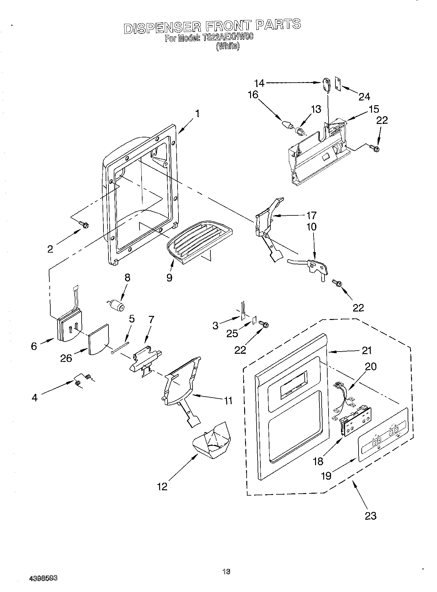 08 - DISPENSER FRONT