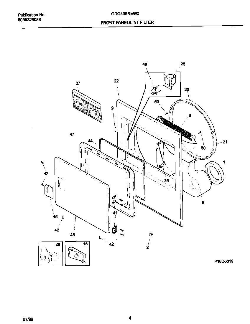 03 - P16D0019 FRNT PNL,DOOR