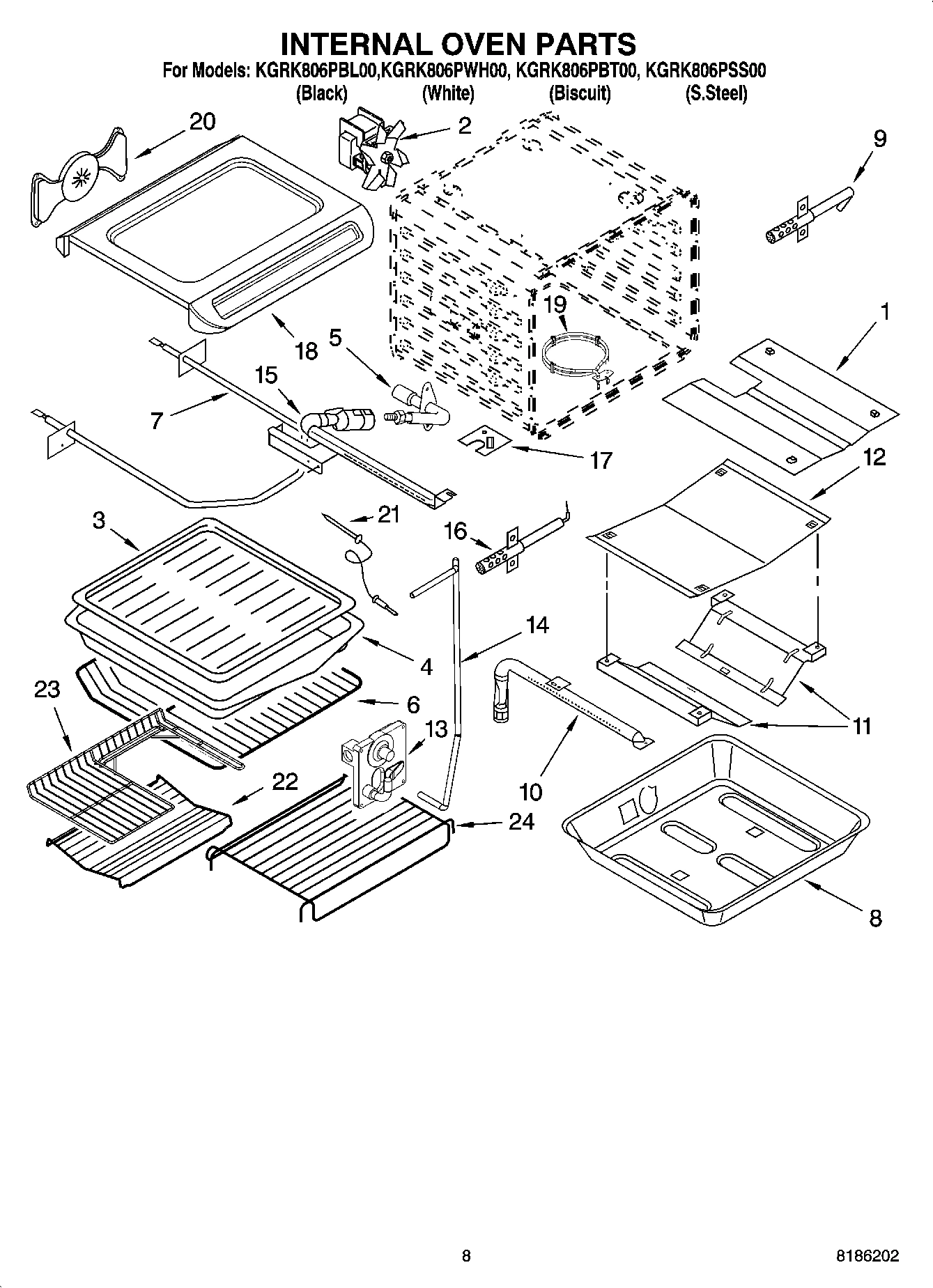 05 - INTERNAL OVEN PARTS