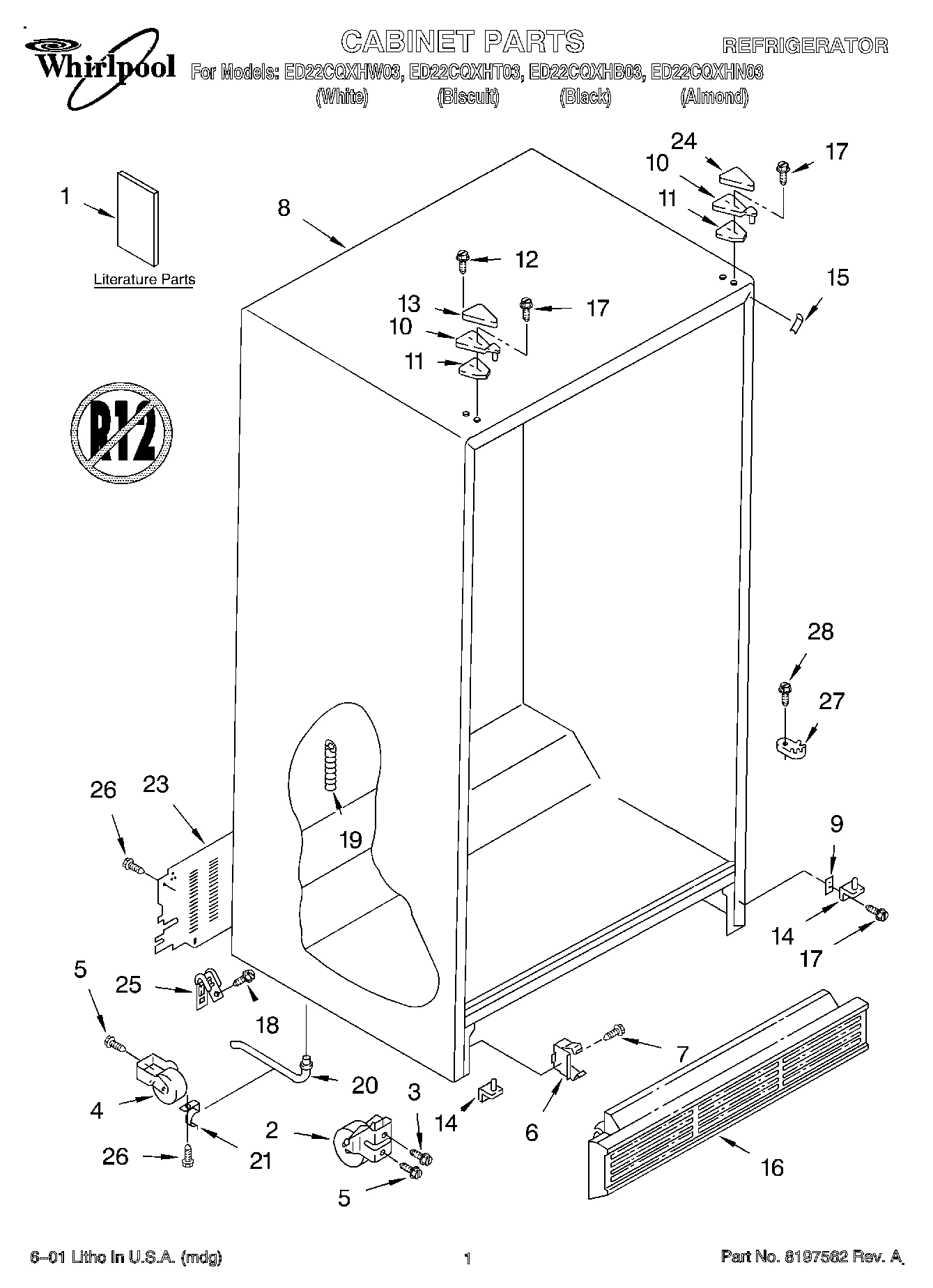 01 - CABINET, LITERATURE