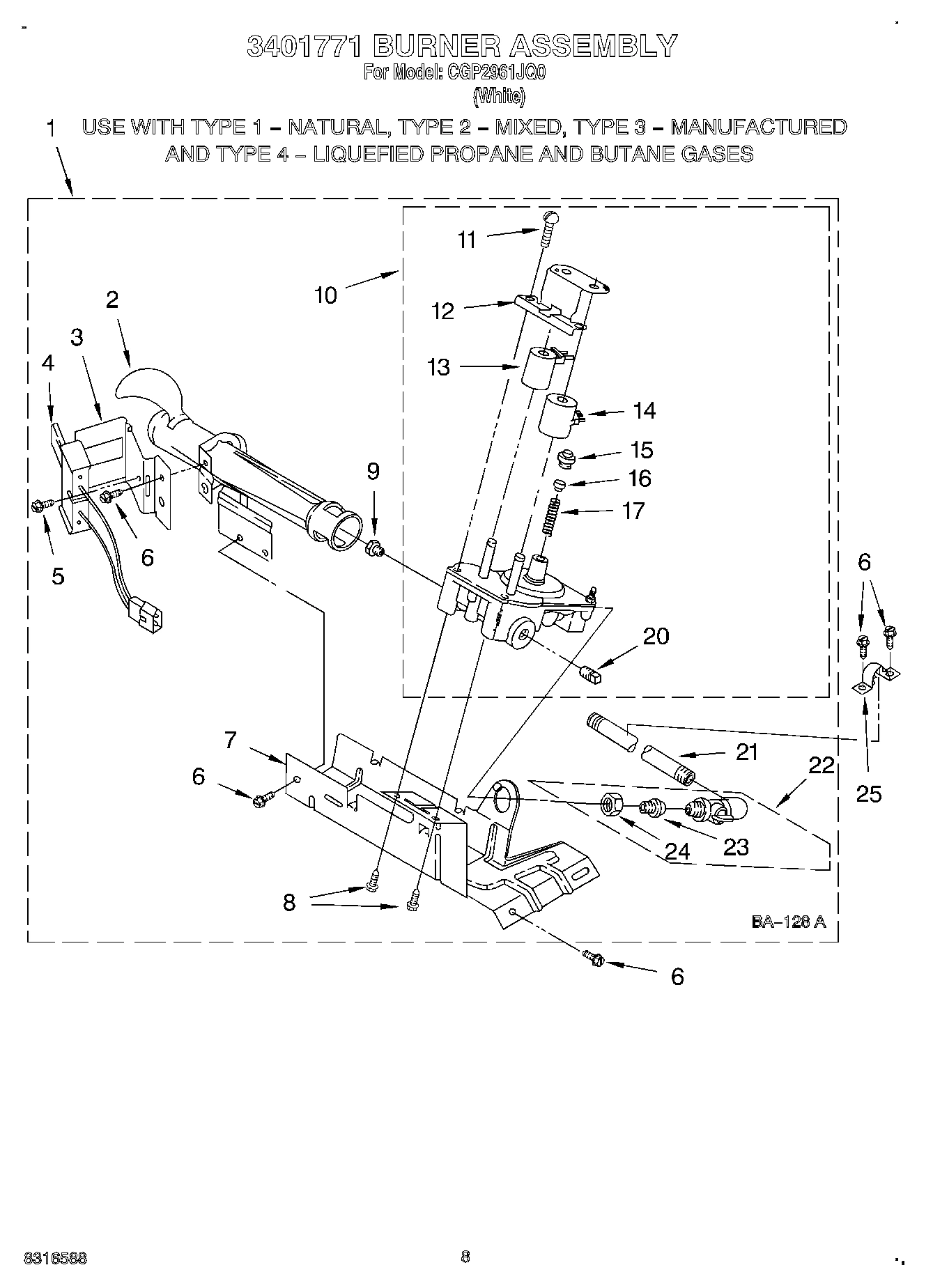 05 - 3401771 BURNER