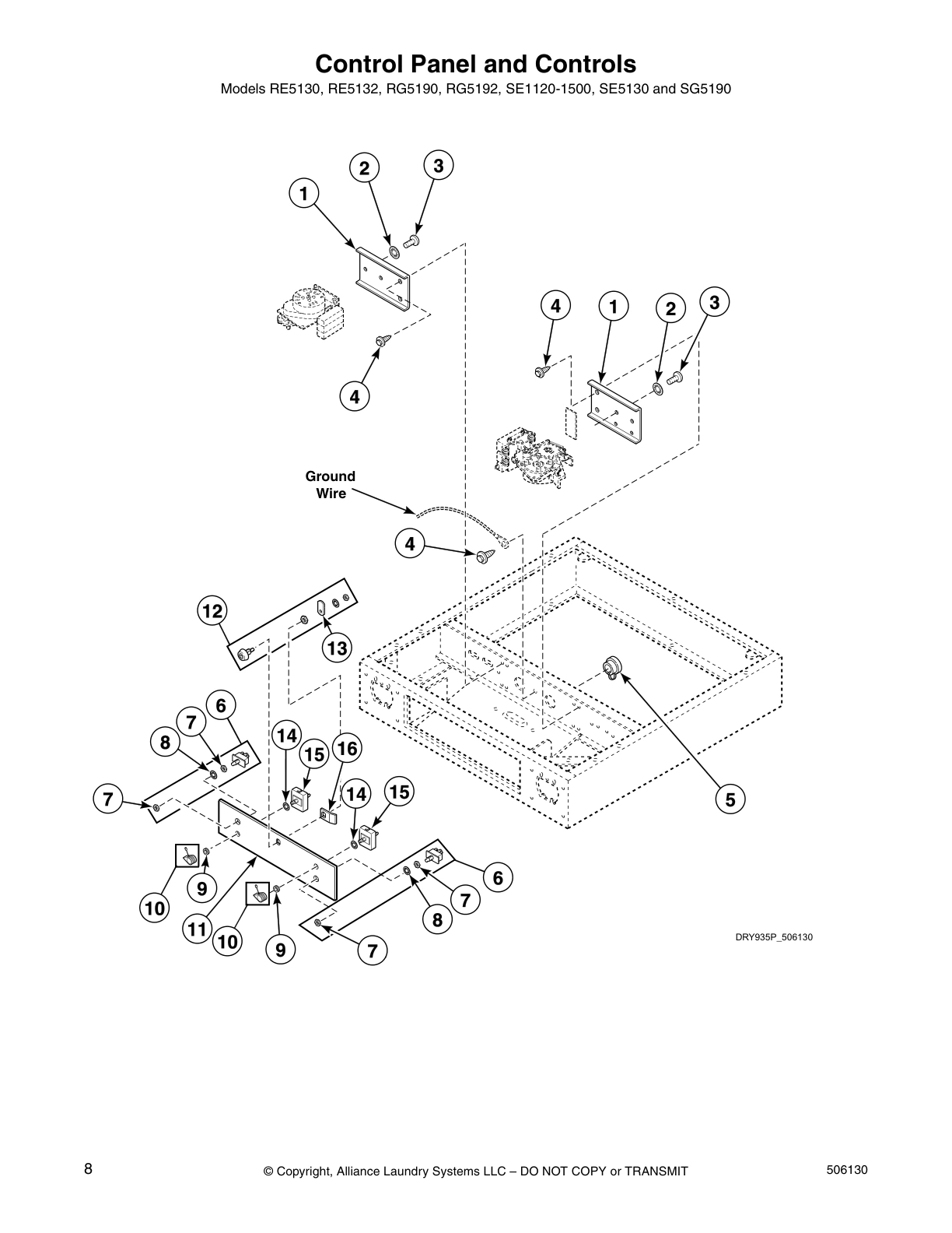 Control Panel and Controls