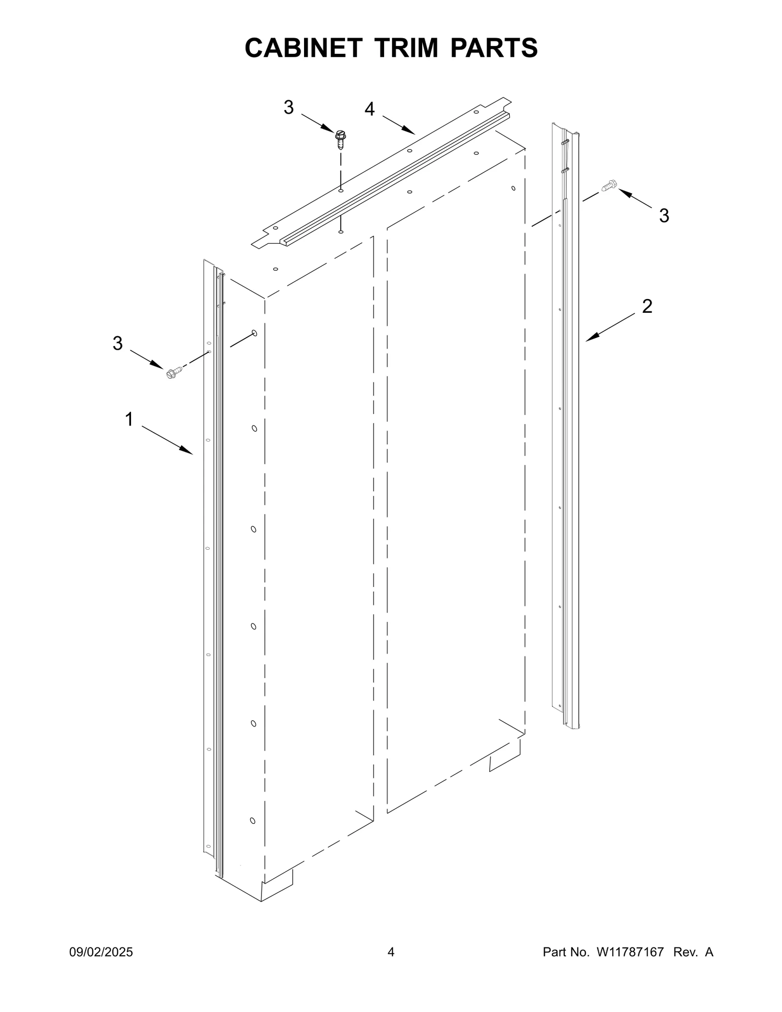 CABINET TRIM PARTS