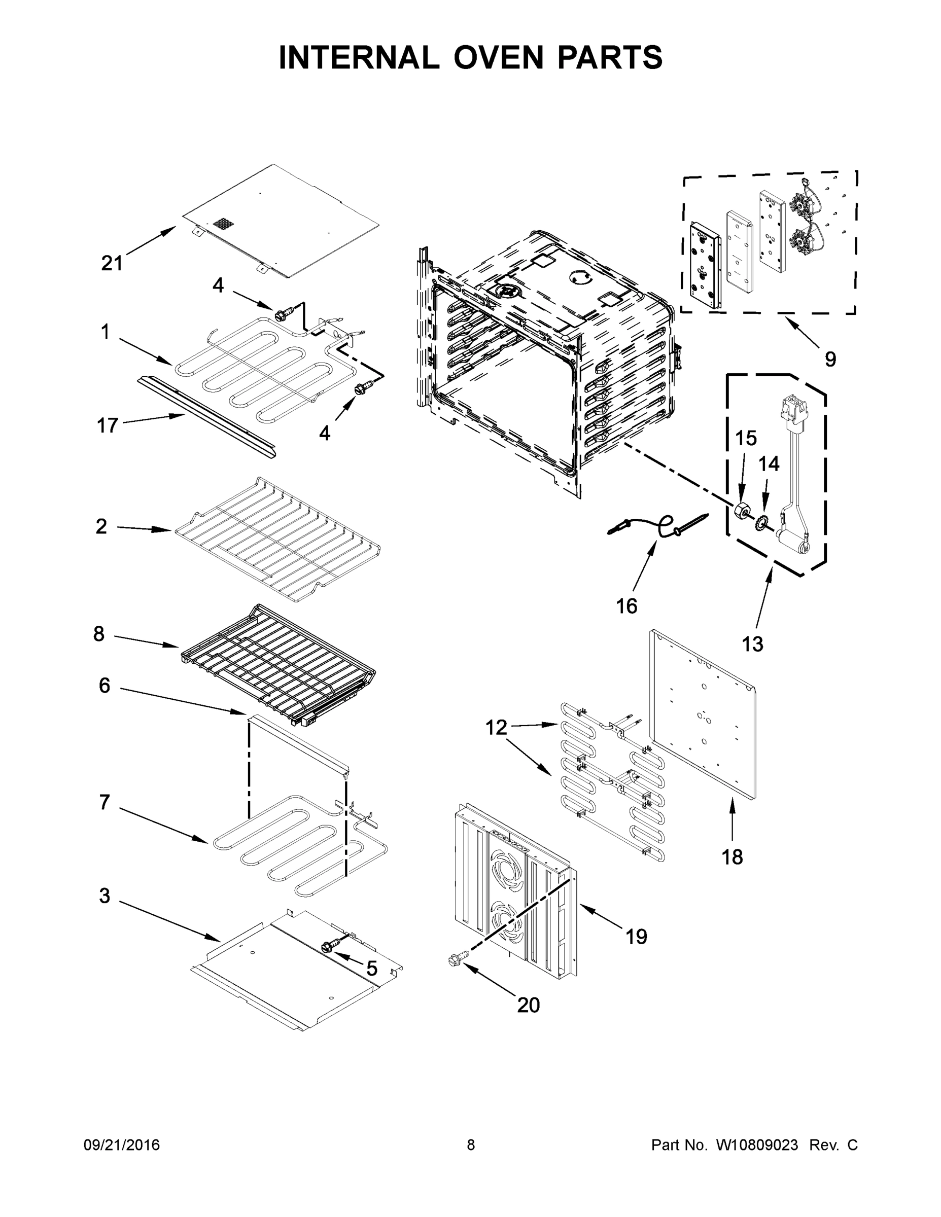 05 - INTERNAL OVEN PARTS