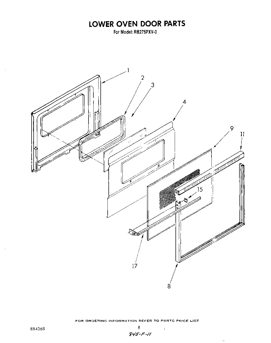 05 - LOWER OVEN DOOR , LITERATURE AND OPTIONAL