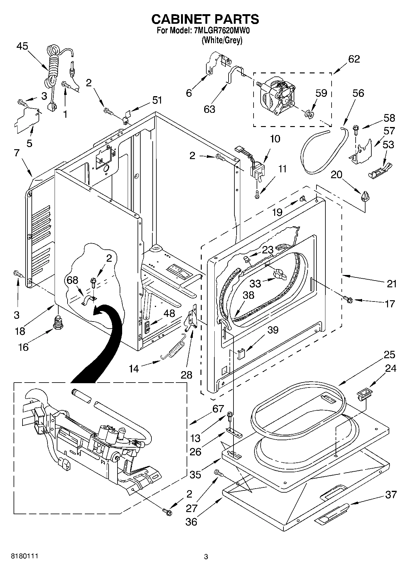 02 - CABINET PARTS
