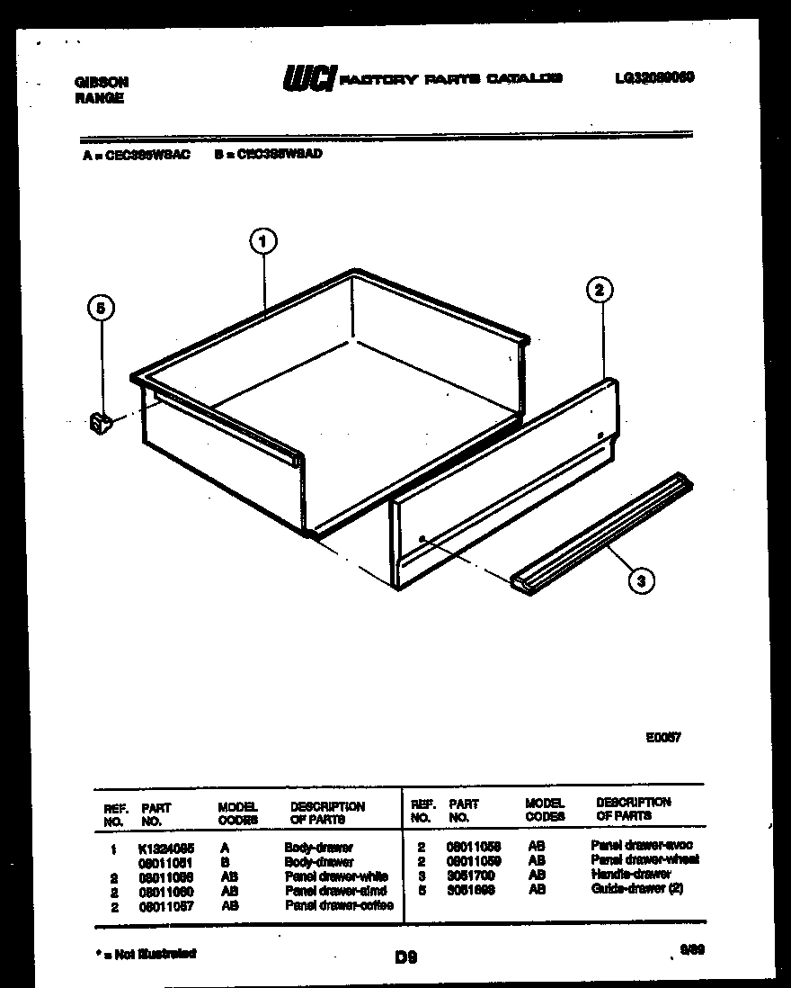 07 - DRAWER PARTS