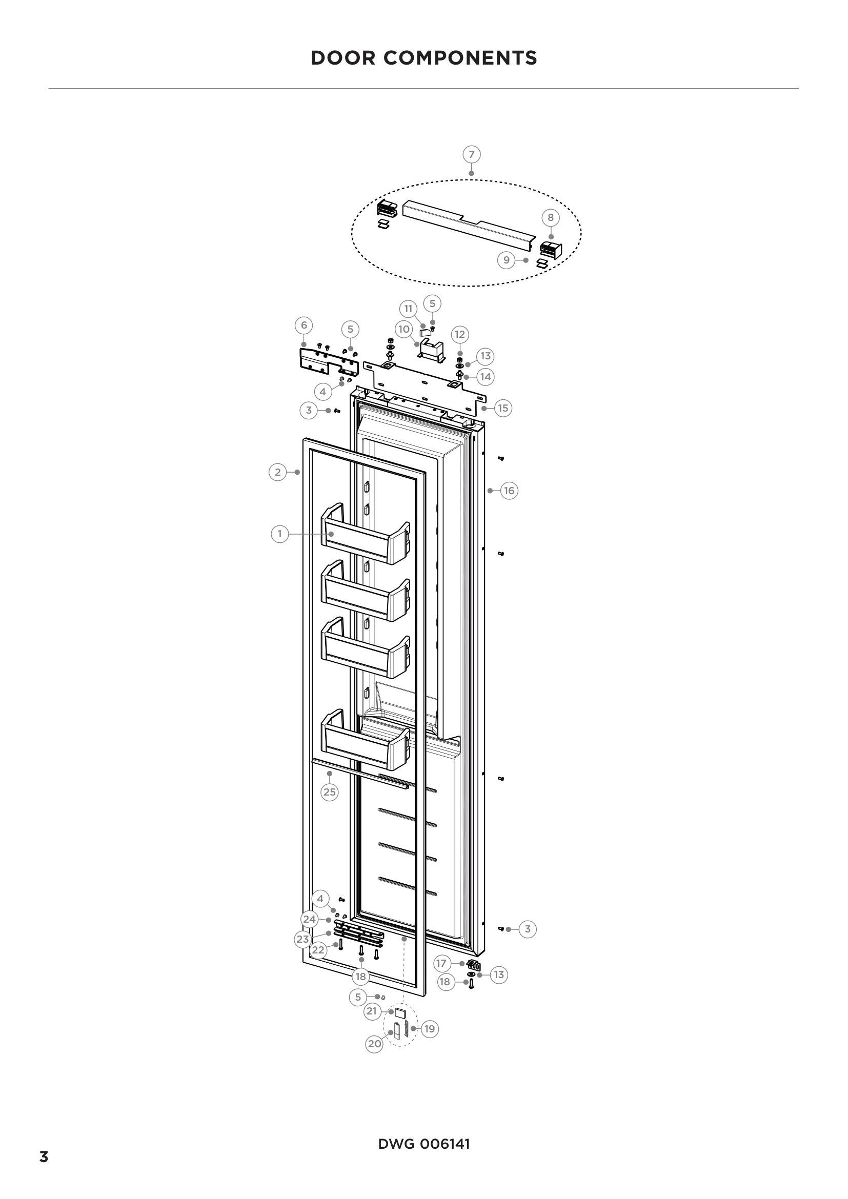 DOOR COMPONENTS