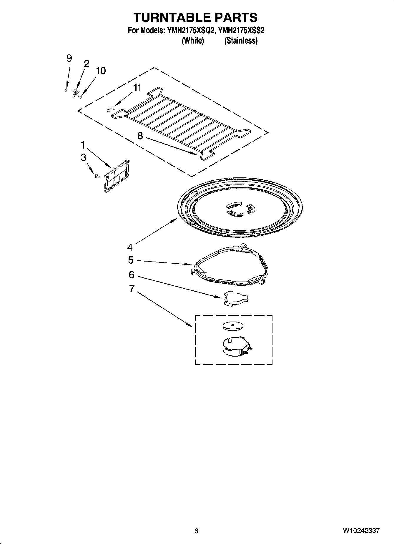 05 - TURNTABLE PARTS