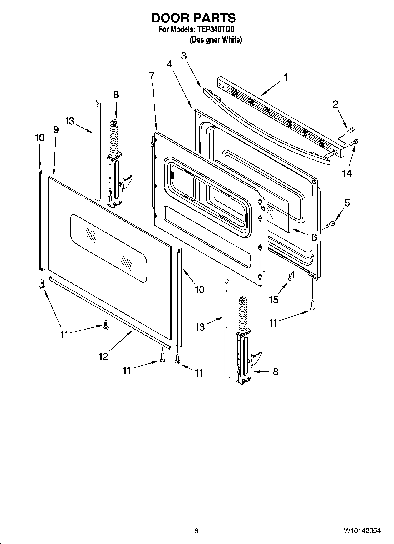 05 - DOOR PARTS, OPTIONAL PARTS (NOT INCLUDED)
