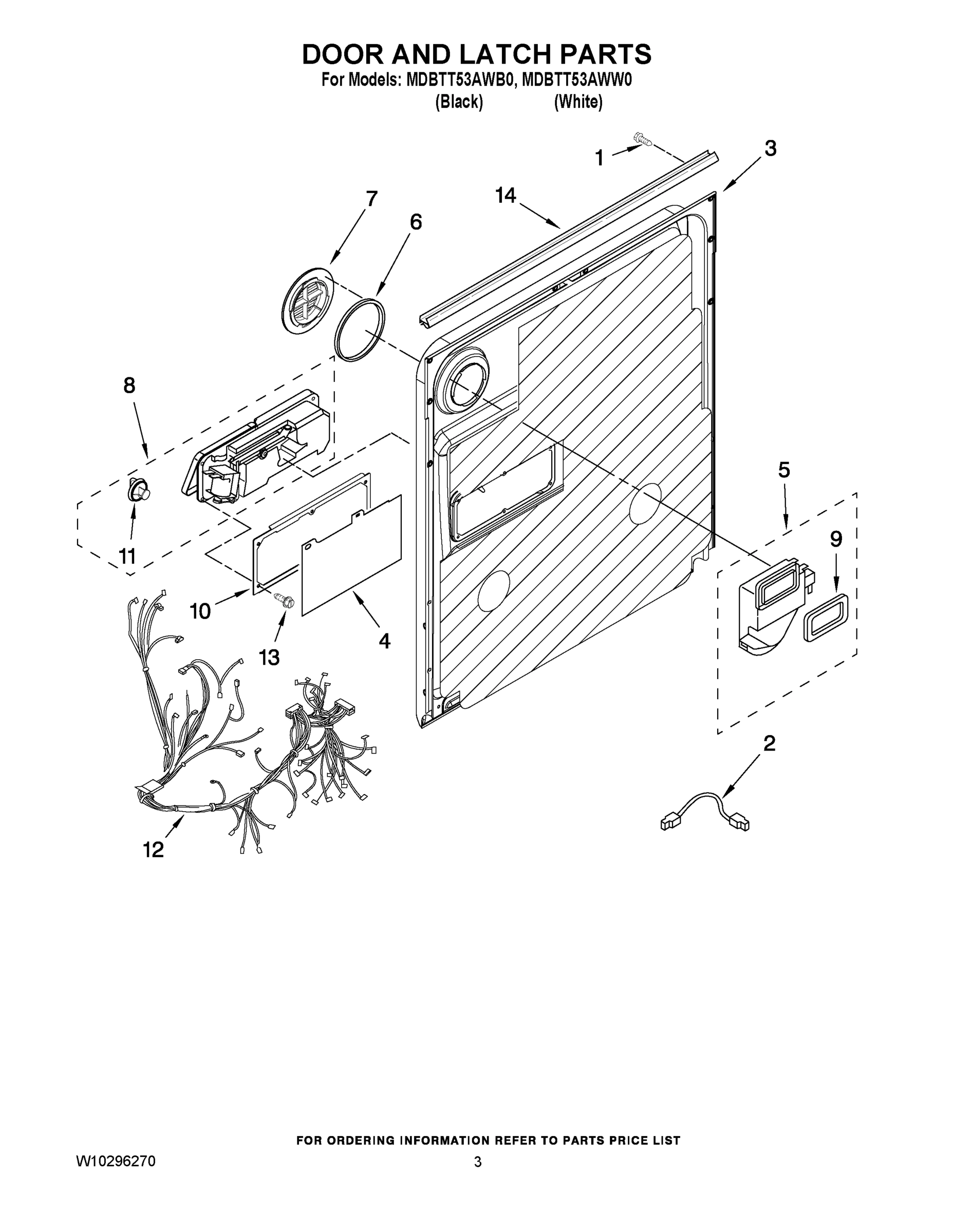 03 - DOOR AND LATCH PARTS