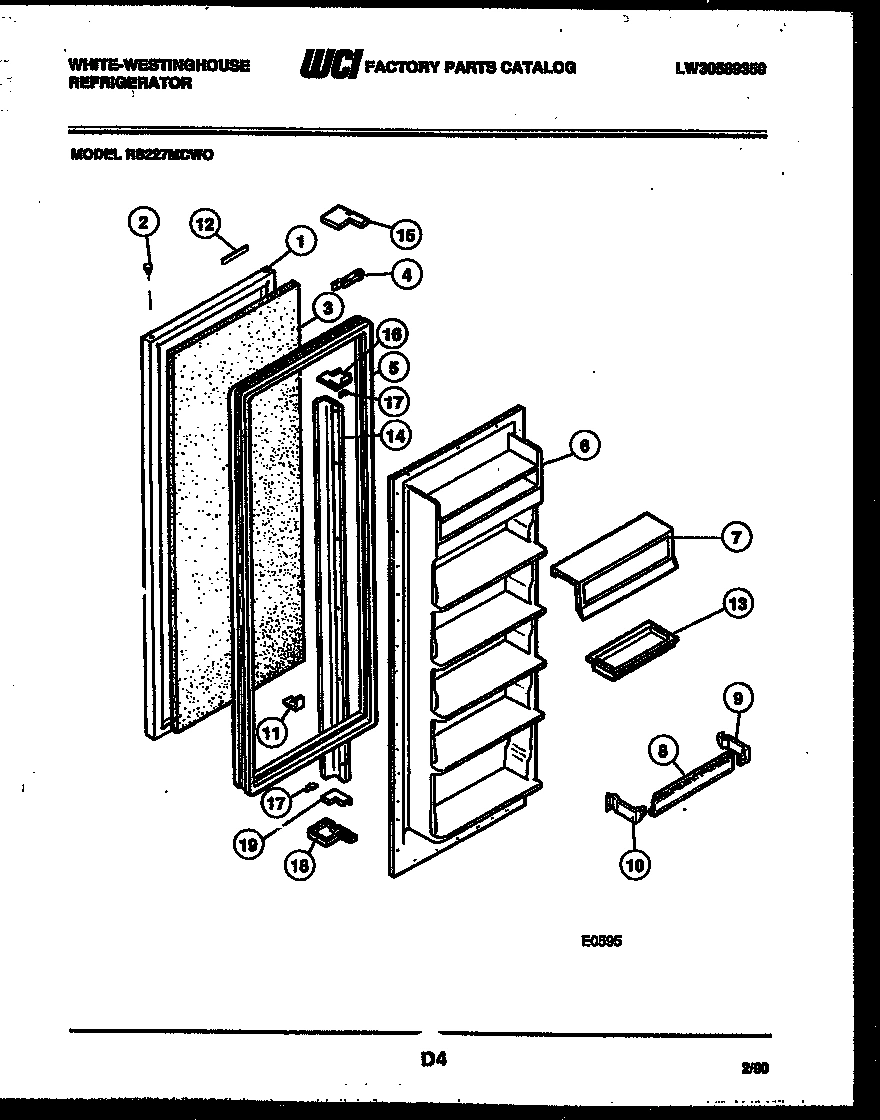 03 - REFRIGERATOR DOOR PARTS