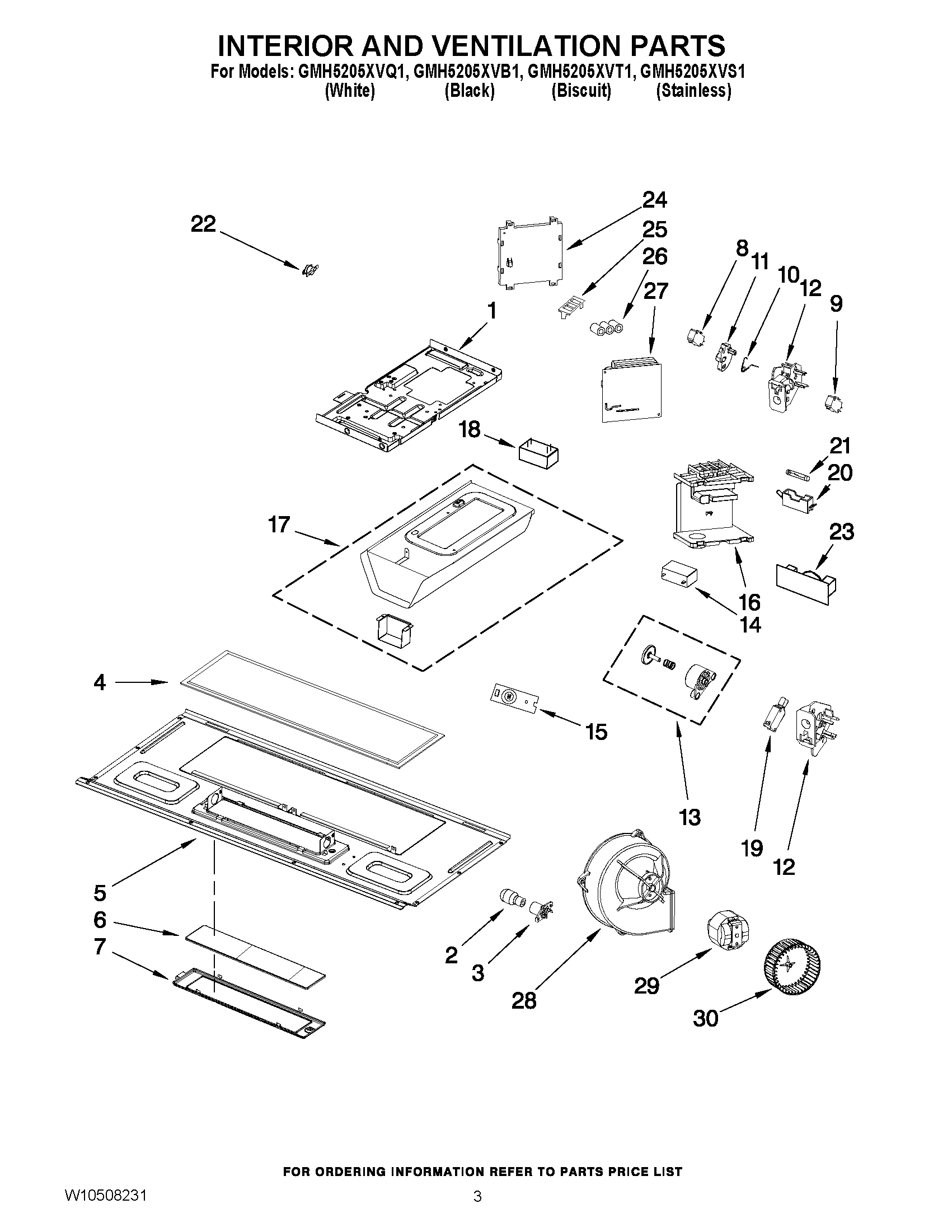 03 - INTERIOR AND VENTILATION PARTS