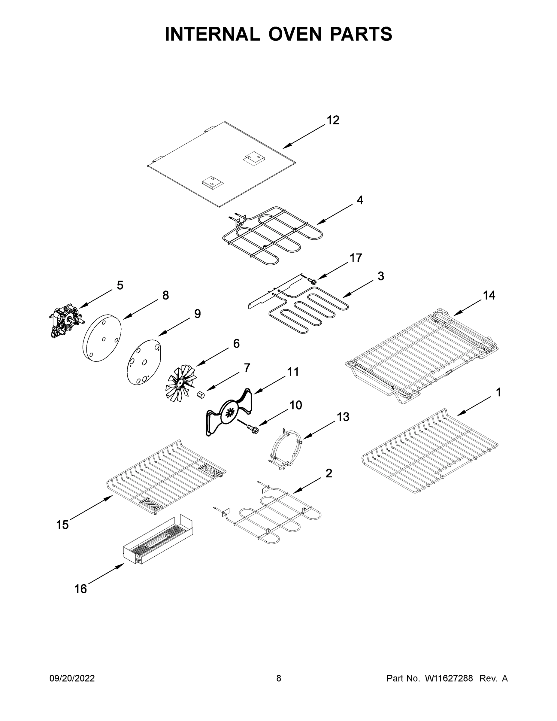 05 - INTERNAL OVEN PARTS