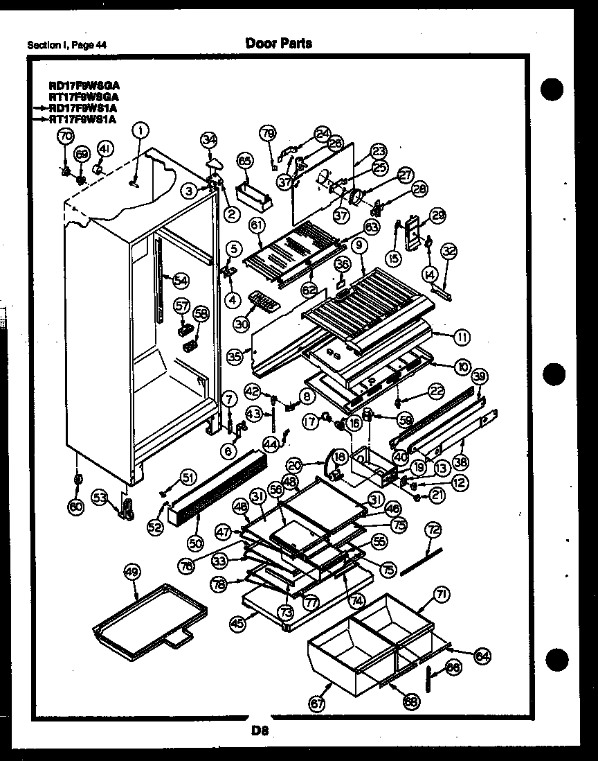 22 - DOOR PARTS