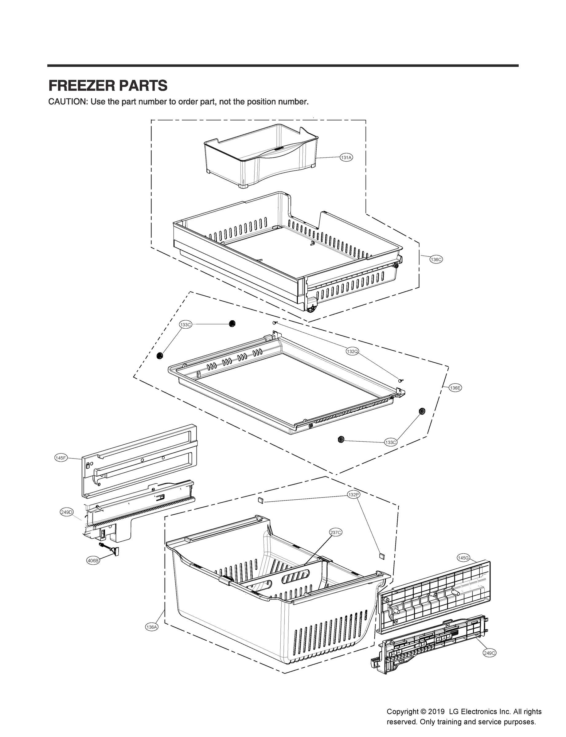 FREEZER PARTS