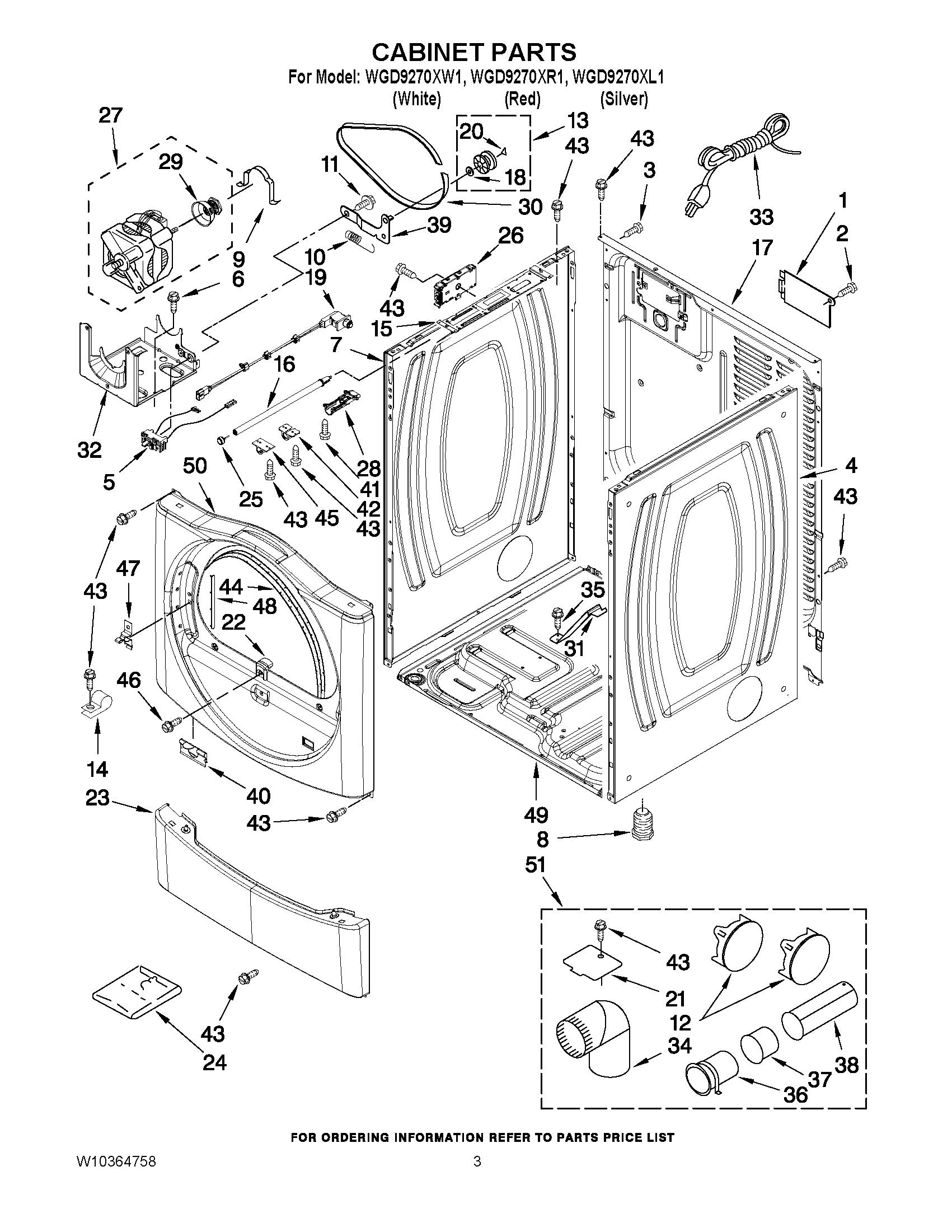 02 - CABINET PARTS