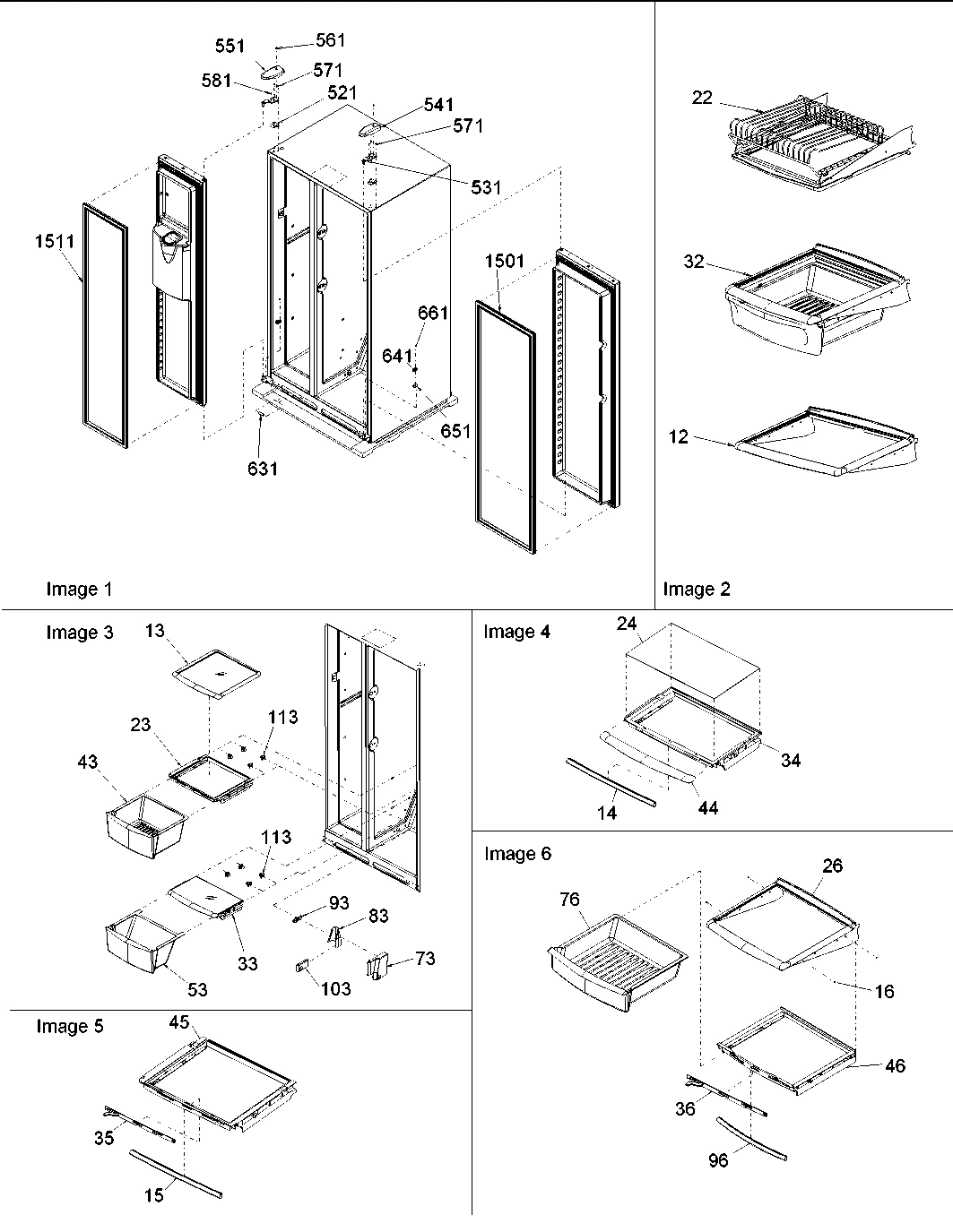10 - Hinges, & Refrigerator Shelving