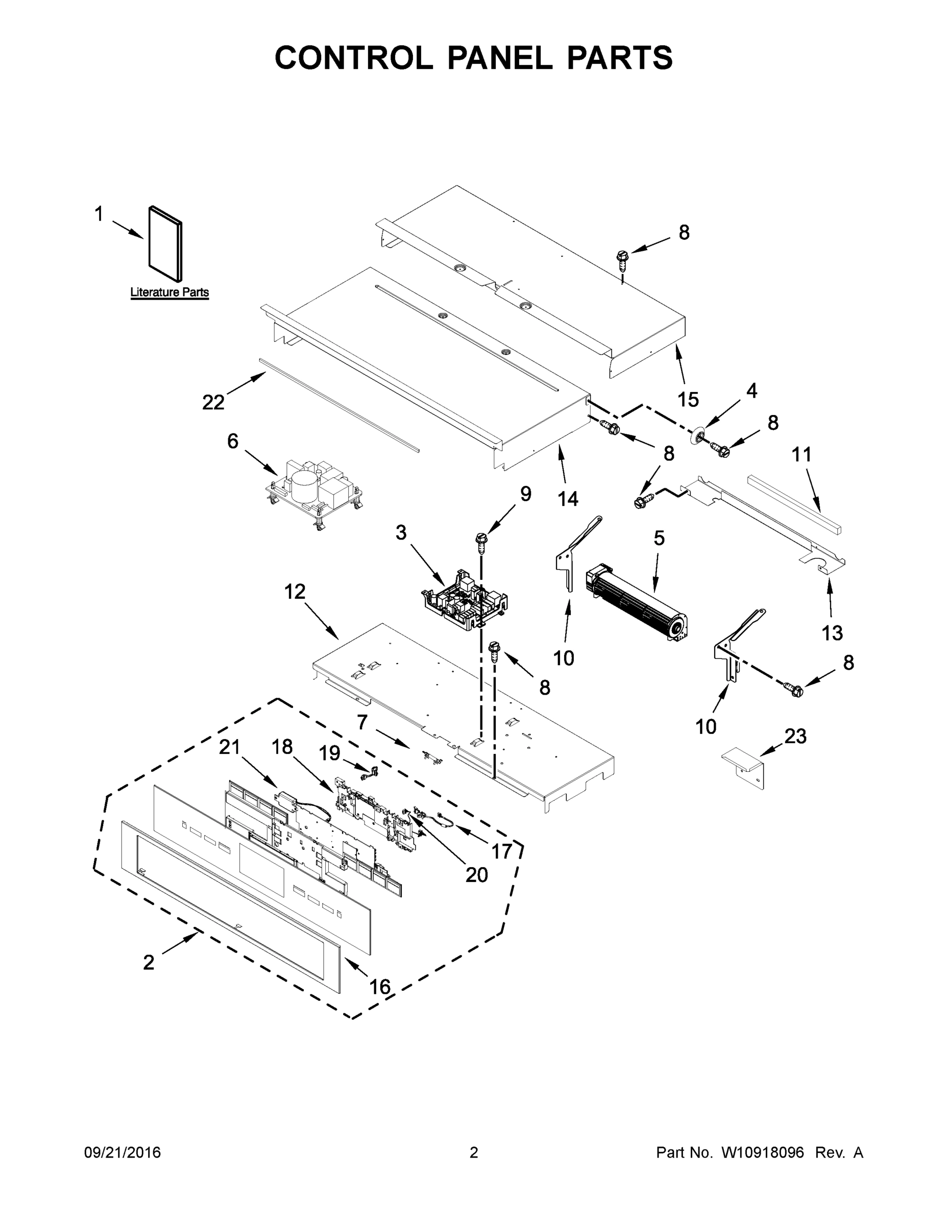 02 - CONTROL PANEL PARTS