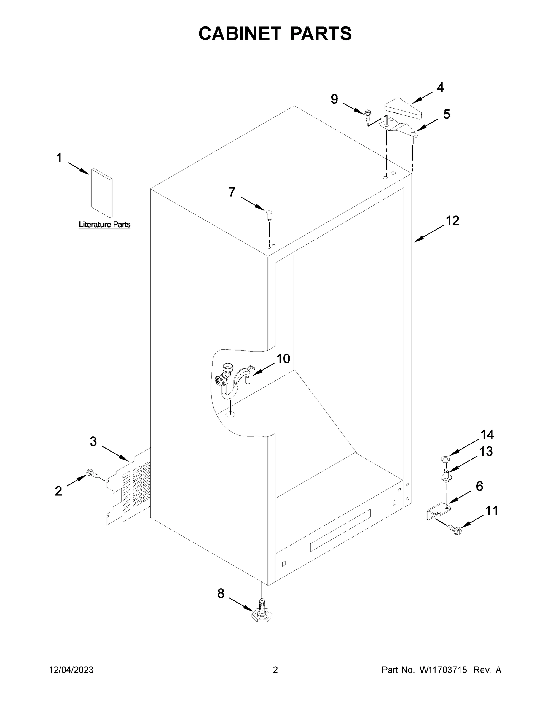 02 - CABINET PARTS