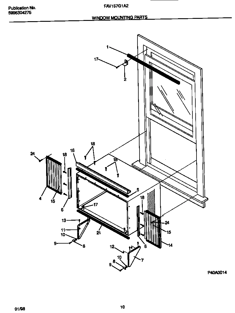 06 - WINDOW MOUNTING PARTS
