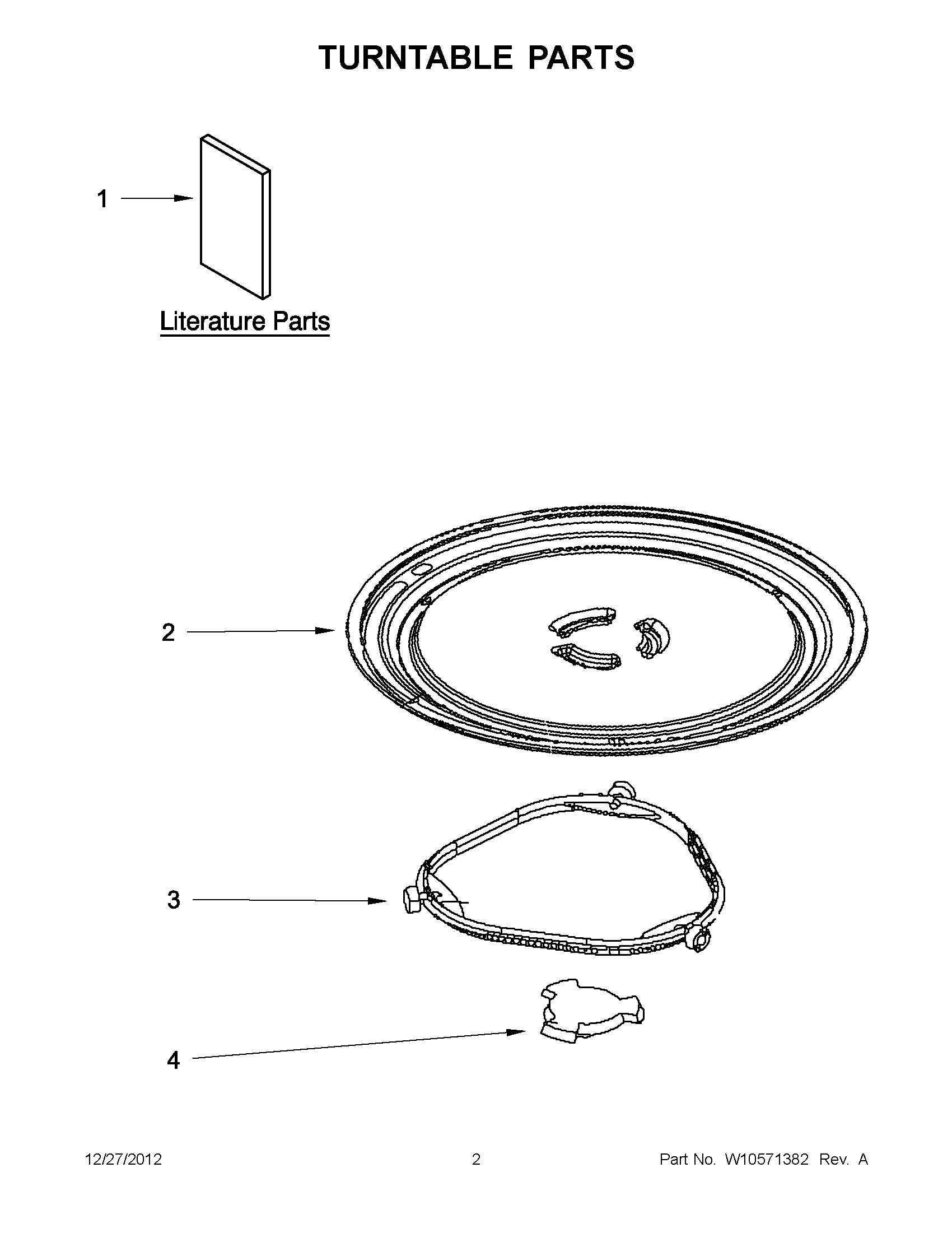 01 - TURNTABLE PARTS